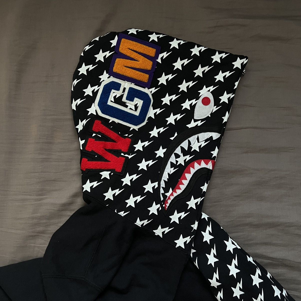 Bape Sta Shark Full Zip Hoodie Size US XL / EU 56 / 4 - 5 Thumbnail
