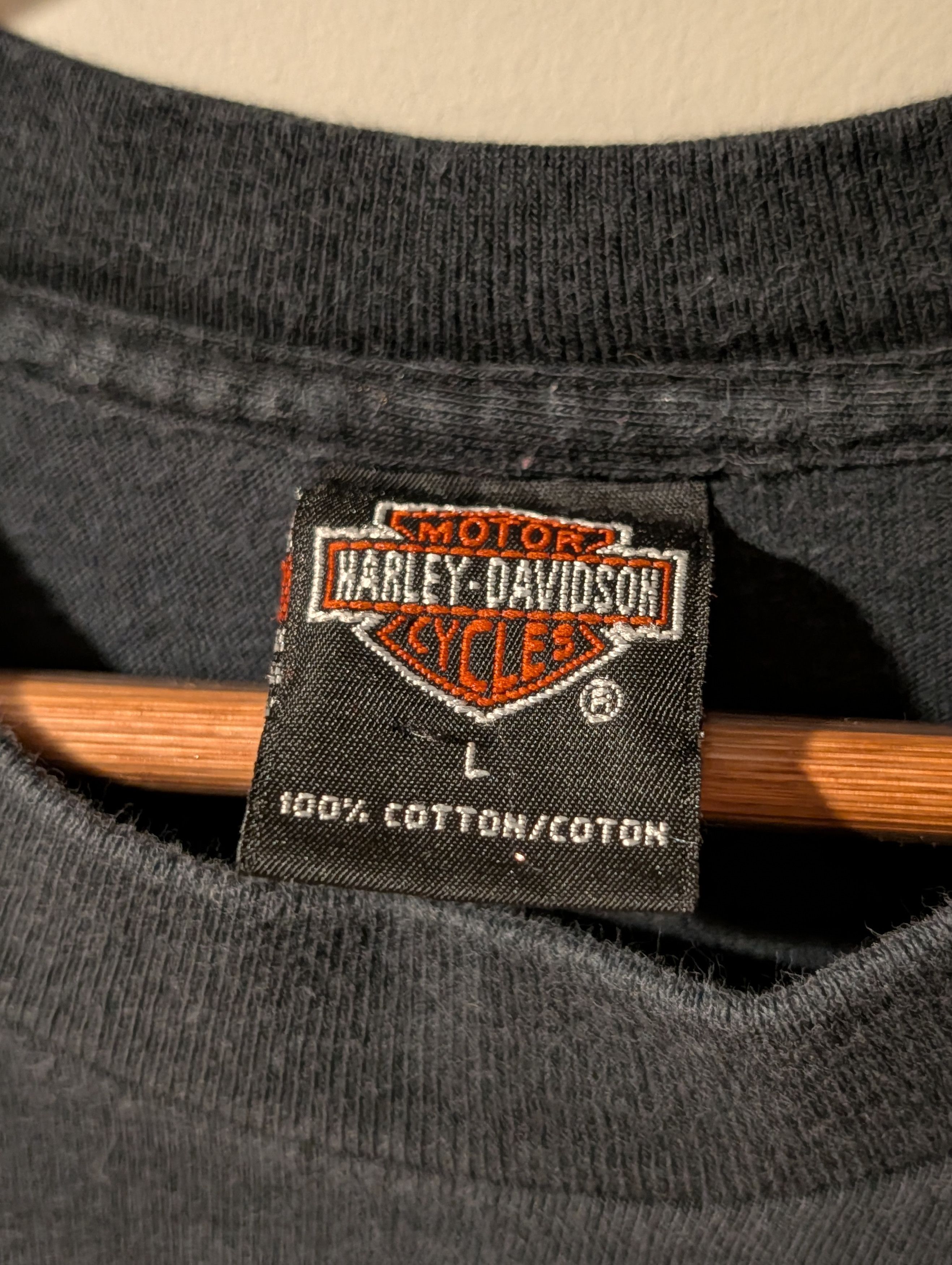 Harley Davidson Vintage 1997 Harley Davidson Eagle Graphic Florida T-Shirt Size US L / EU 52-54 / 3 - 4 Thumbnail