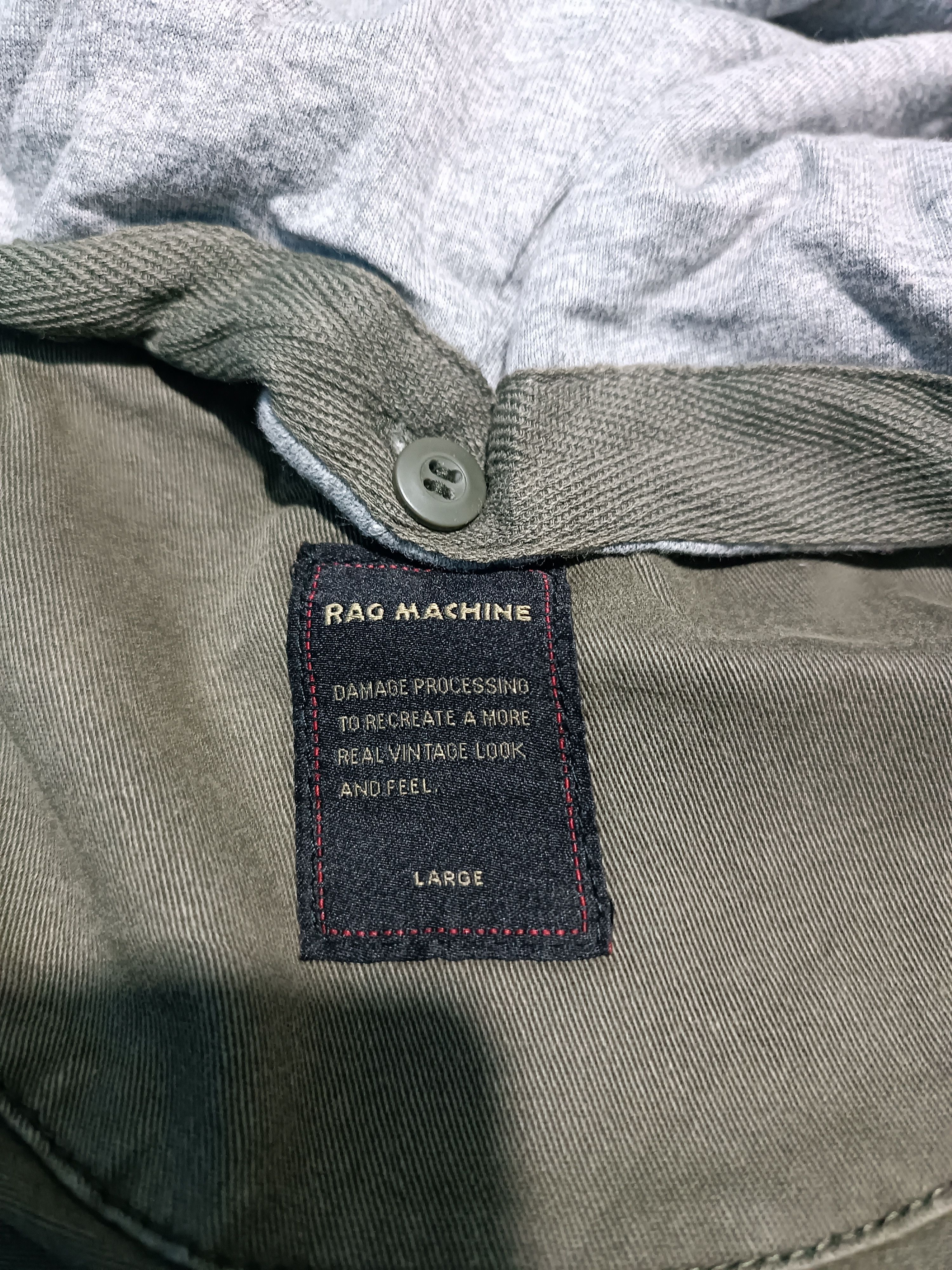 Japanese Brand Vintage MA-1 Bomber Jacket Hoodie Fleece Size US L / EU 52-54 / 3 - 6 Thumbnail