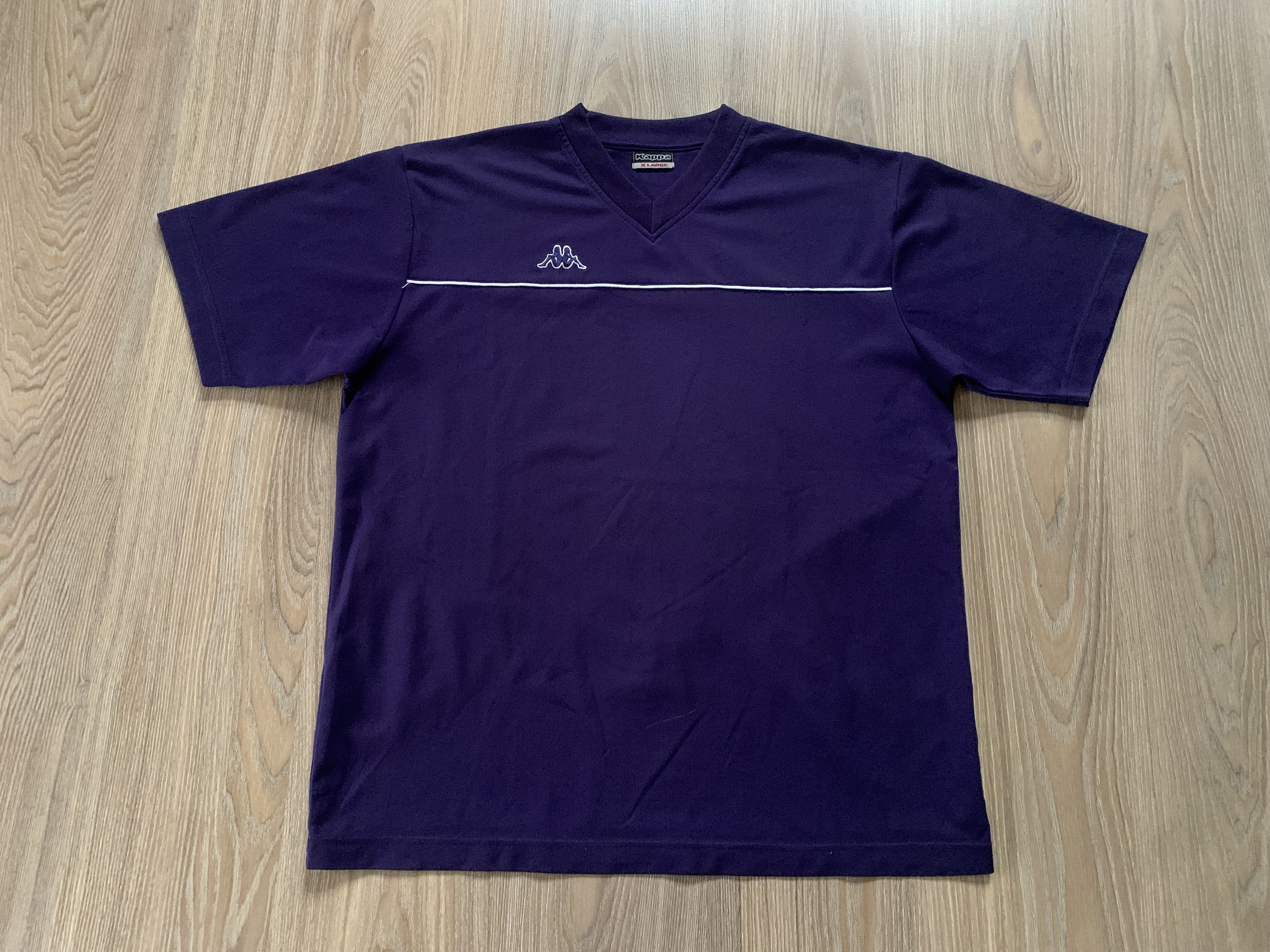 Kappa Vintage Kappa Purple Training T-Shirt Size US XL / EU 56 / 4 - 2 Thumbnail