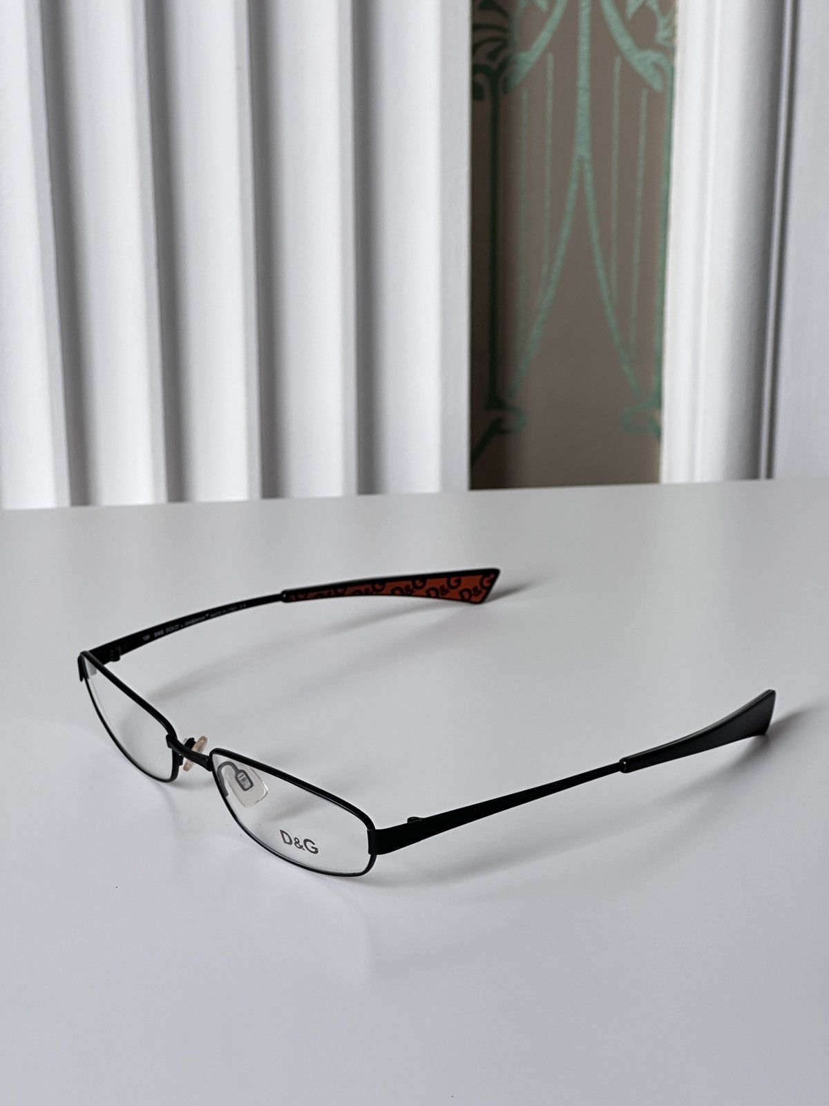 Dolce & Gabbana 2000s Dolce Gabbana Skinny Office Vibes Sunglasses 4105 Y2K Size ONE SIZE - 2 Thumbnail