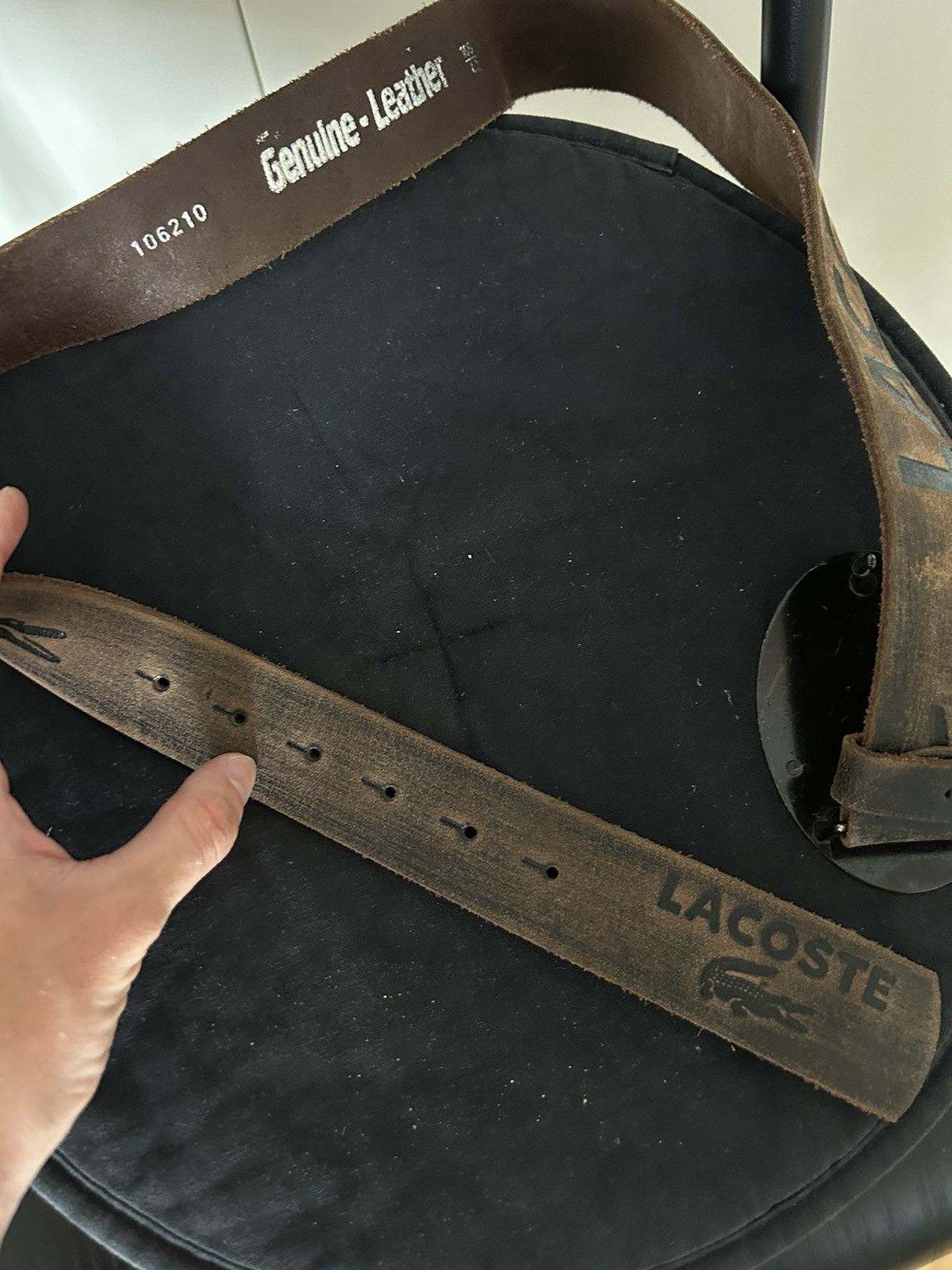 Lacoste × Vintage Lacoste belt Size ONE SIZE - 5 Thumbnail