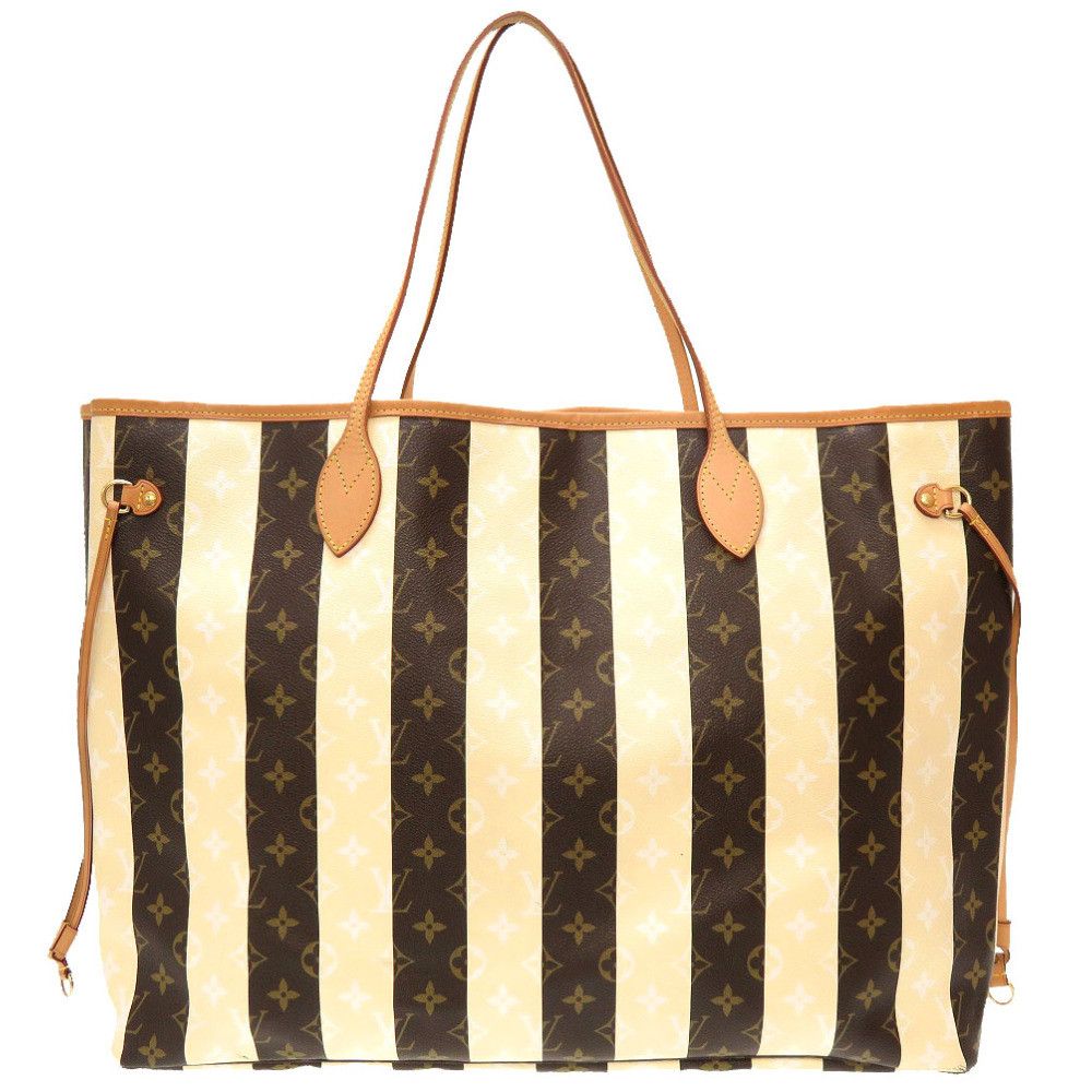image of Louis Vuitton Monogram Rayule Neverfull XL Tote Bag Brown, Women's