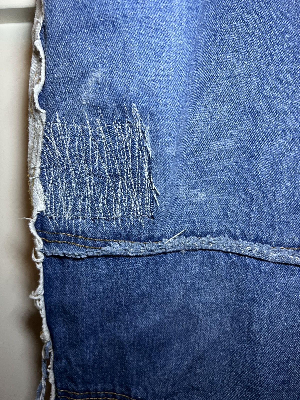 Other Distressed Denim patchwork jean shorts Size US 34 / EU 50 - 10 Thumbnail