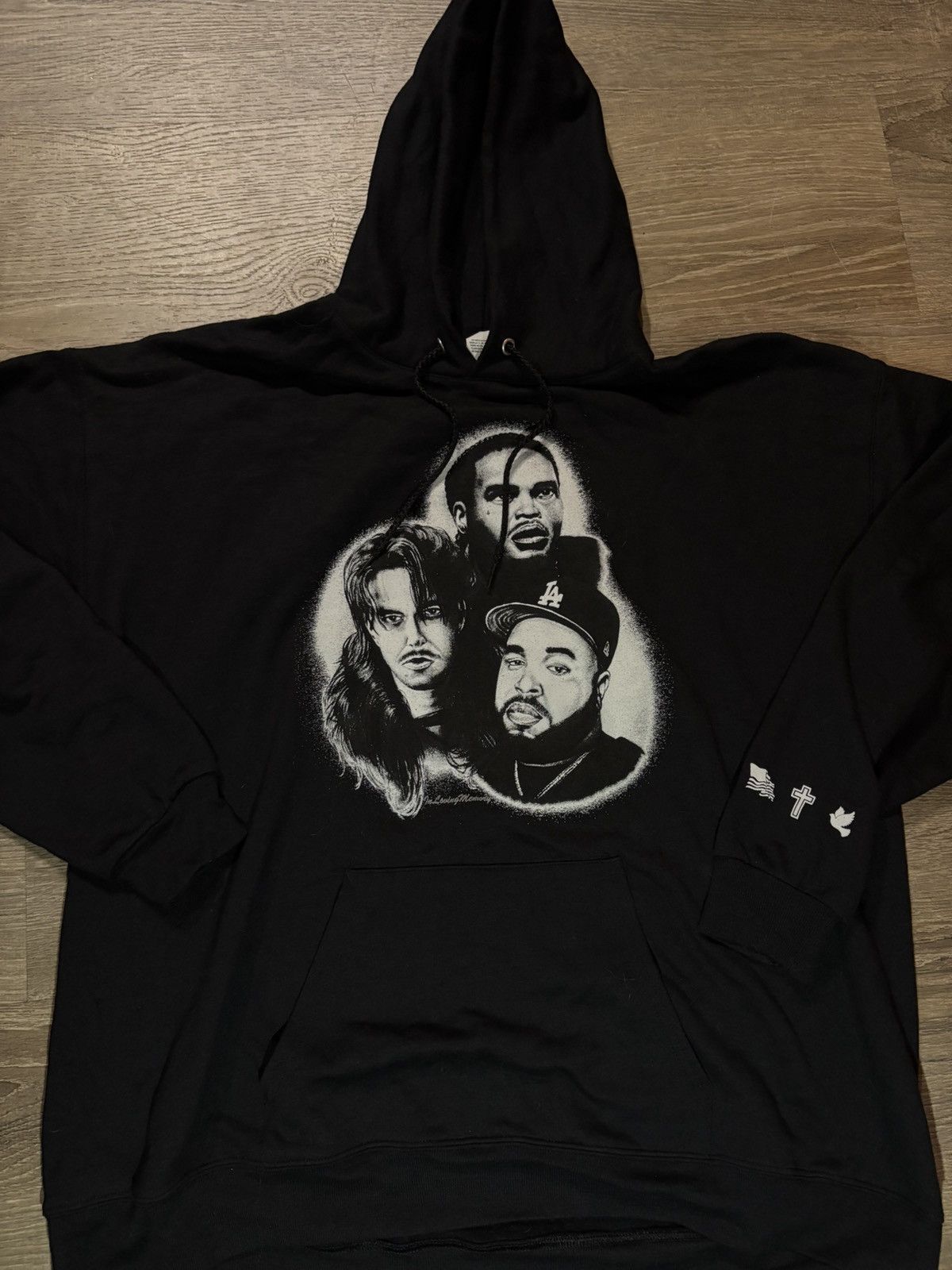 G59 Records IN LOVING MEMORY TOUR HOODIE BONES SESH XAVIER WULF XL Size US XL / EU 56 / 4 - 3 Thumbnail