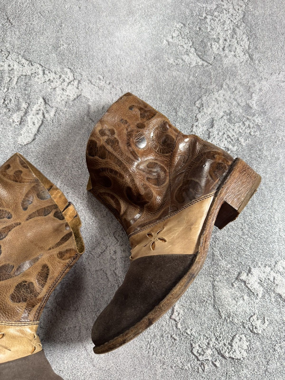 MoMA MOMA 38.5 wester cowboy shoes boots avantgarde retro Size US 8.5 / IT 38.5 - 6 Thumbnail