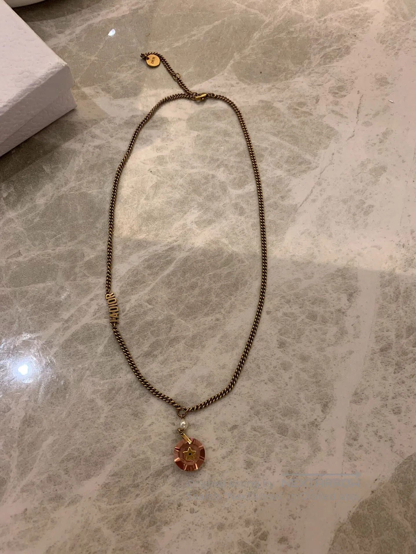 Dior Dior Rose Quartz Necklace. Size ONE SIZE - 1 Thumbnail
