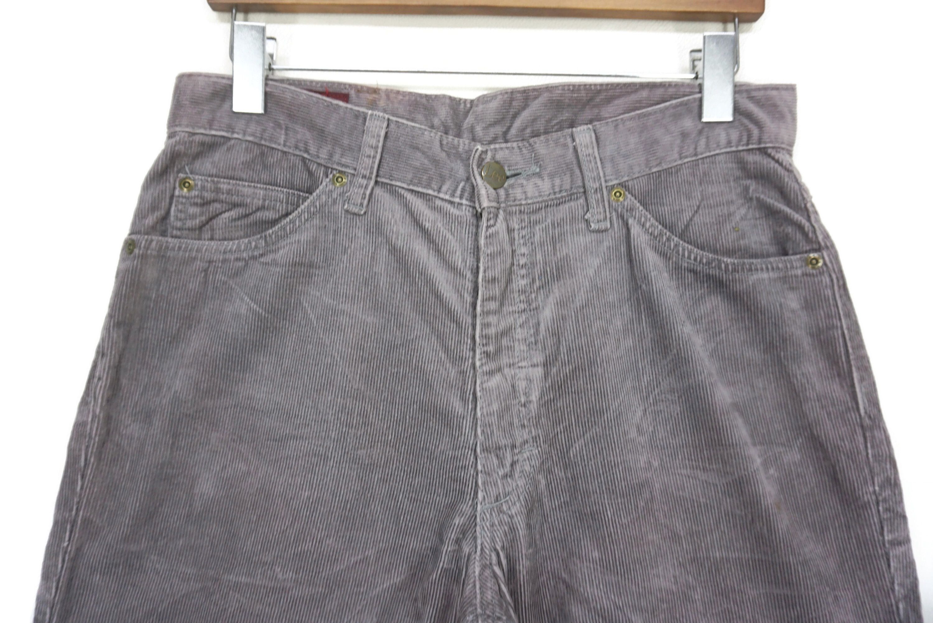 Lee Edwin x Lee Pants Size W31xL32 High Rise Corduroy Trousers Size US 31 - 3 Thumbnail