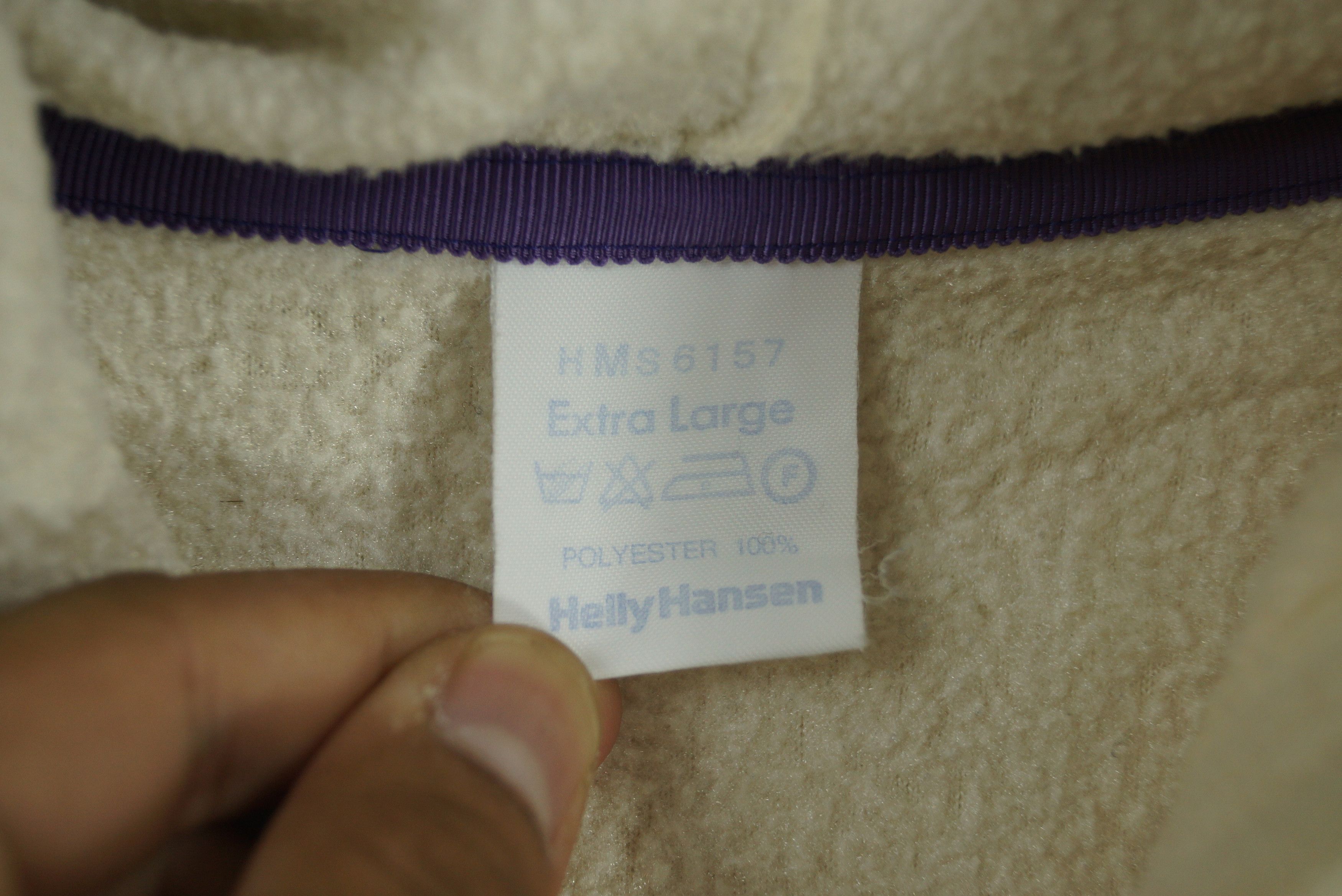 Helly Hansen × Vintage Helly Hansen Sweater Hoodie Fleece Nice Design Size US XL / EU 56 / 4 - 2 Thumbnail