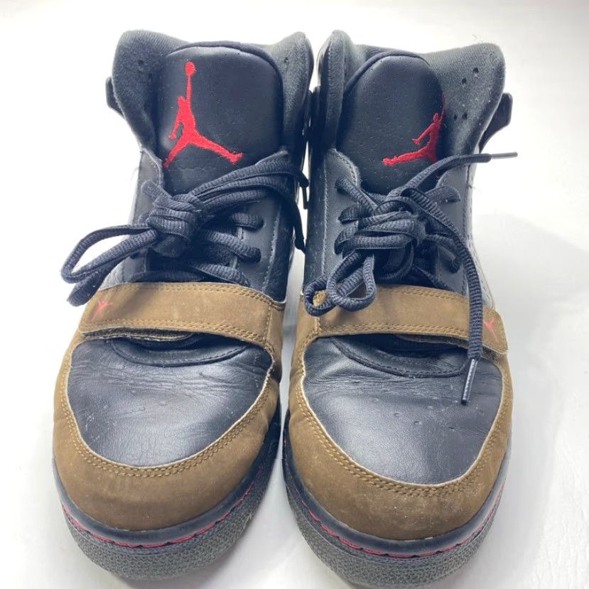 Jordan Brand AIR JORDAN PHASE 23’ TREK 535682 MENS SIZE 11.5 SNEAKERS BLACK/OLIVE-GREEN/RED Size US 12 / EU 45 - 3 Thumbnail