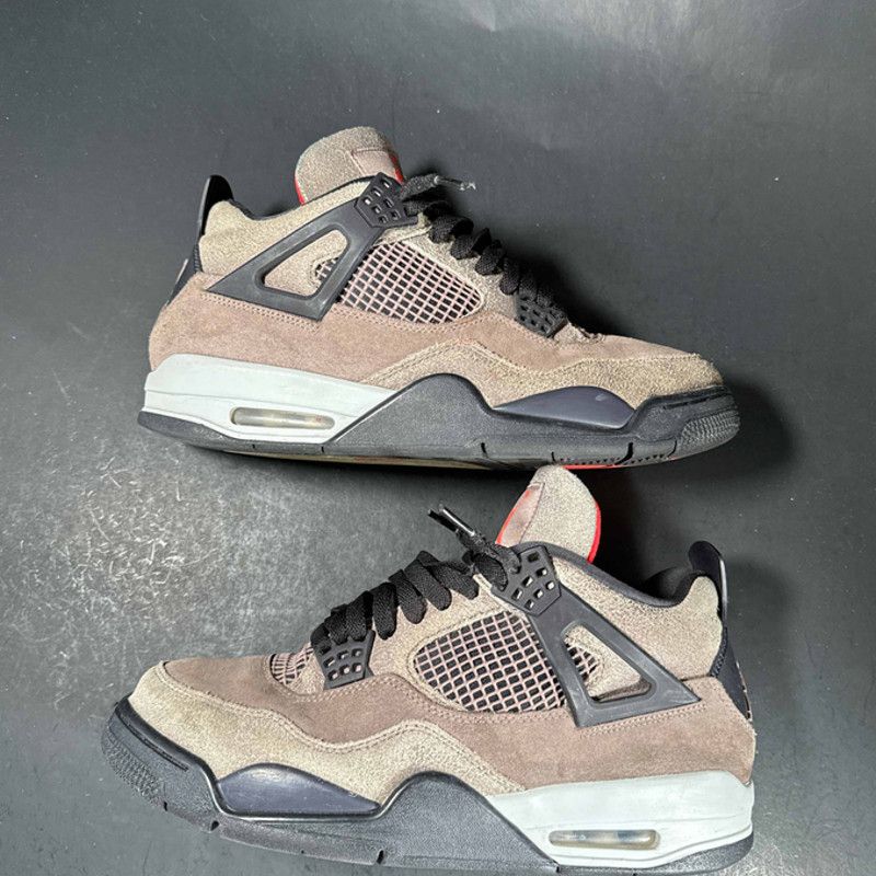 Pre-owned Jordan Brand Air Jordan 4 Retro 'taupe Haze' Shoe Size 10.5 Sku Db0732200 In Brown