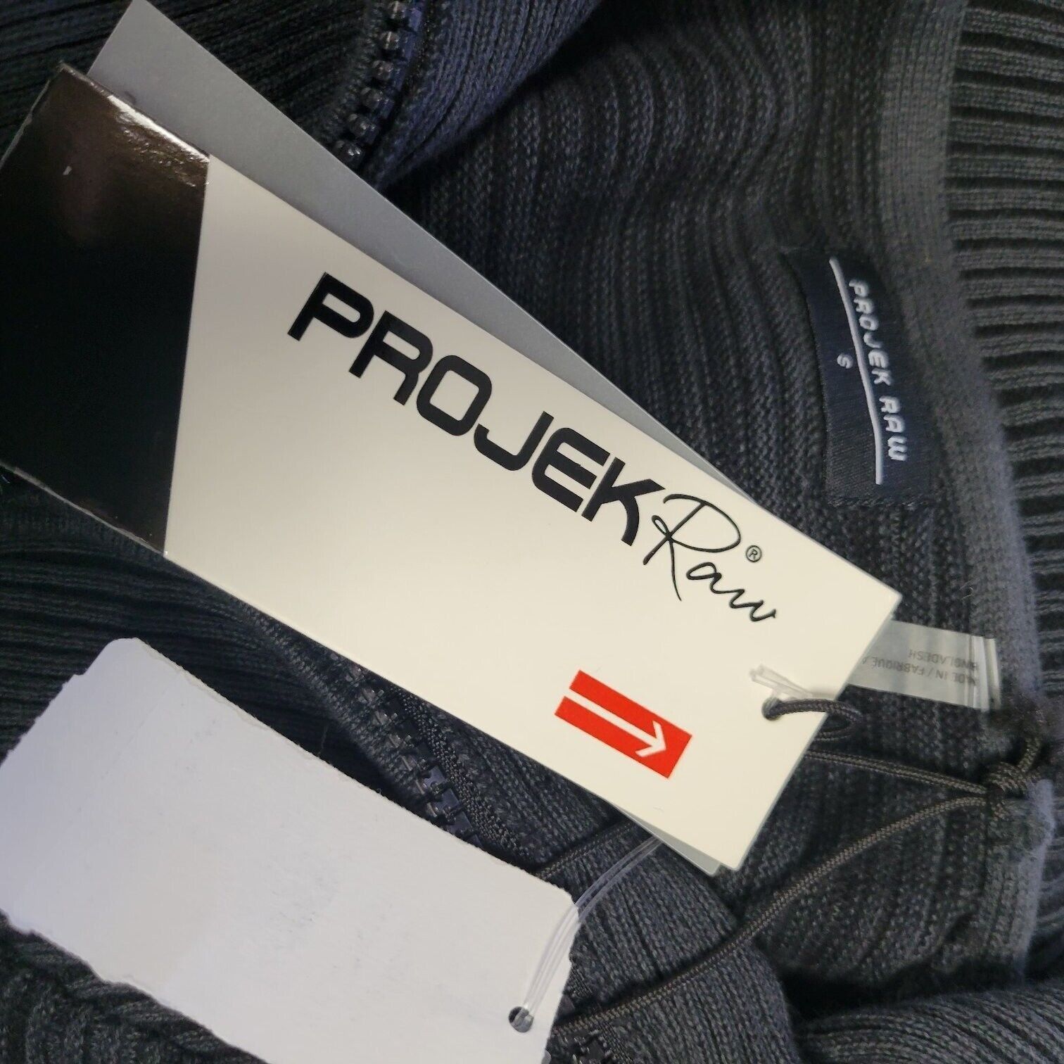 Other Projek Raw High Neck Cotton Sweater Men's. Size Small. New Size US S / EU 44-46 / 1 - 3 Thumbnail