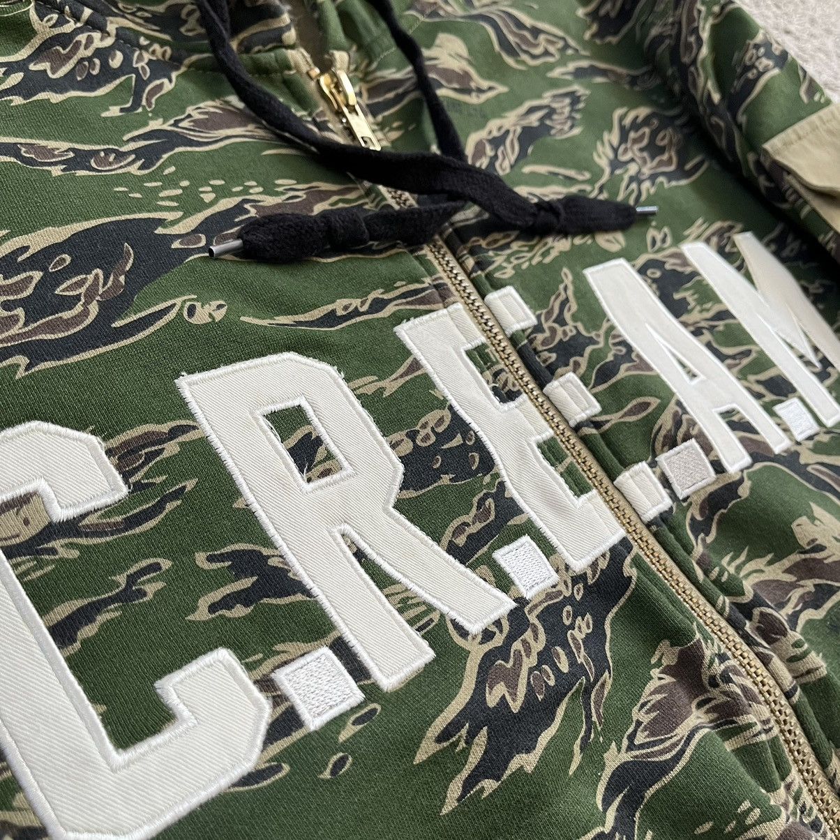 Wu-Tang Clan 🔴Wu-Tang Sweater Size Medium WuTang CREAM Camo Hoodie Zipper Size US M / EU 48-50 / 2 - 8 Thumbnail