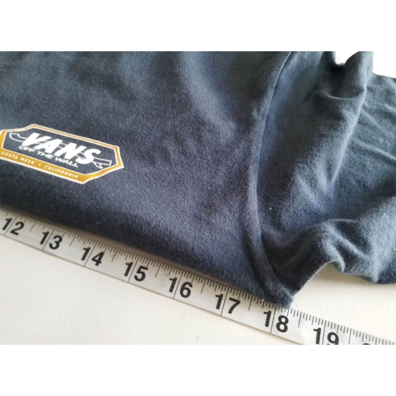 Vans Vans Shirt Mens Size Small Blue Short Sleeve Crew Neck Graphic Tee Logo Skateboard Classiс Size US S / EU 44-46 / 1 - 4 Thumbnail