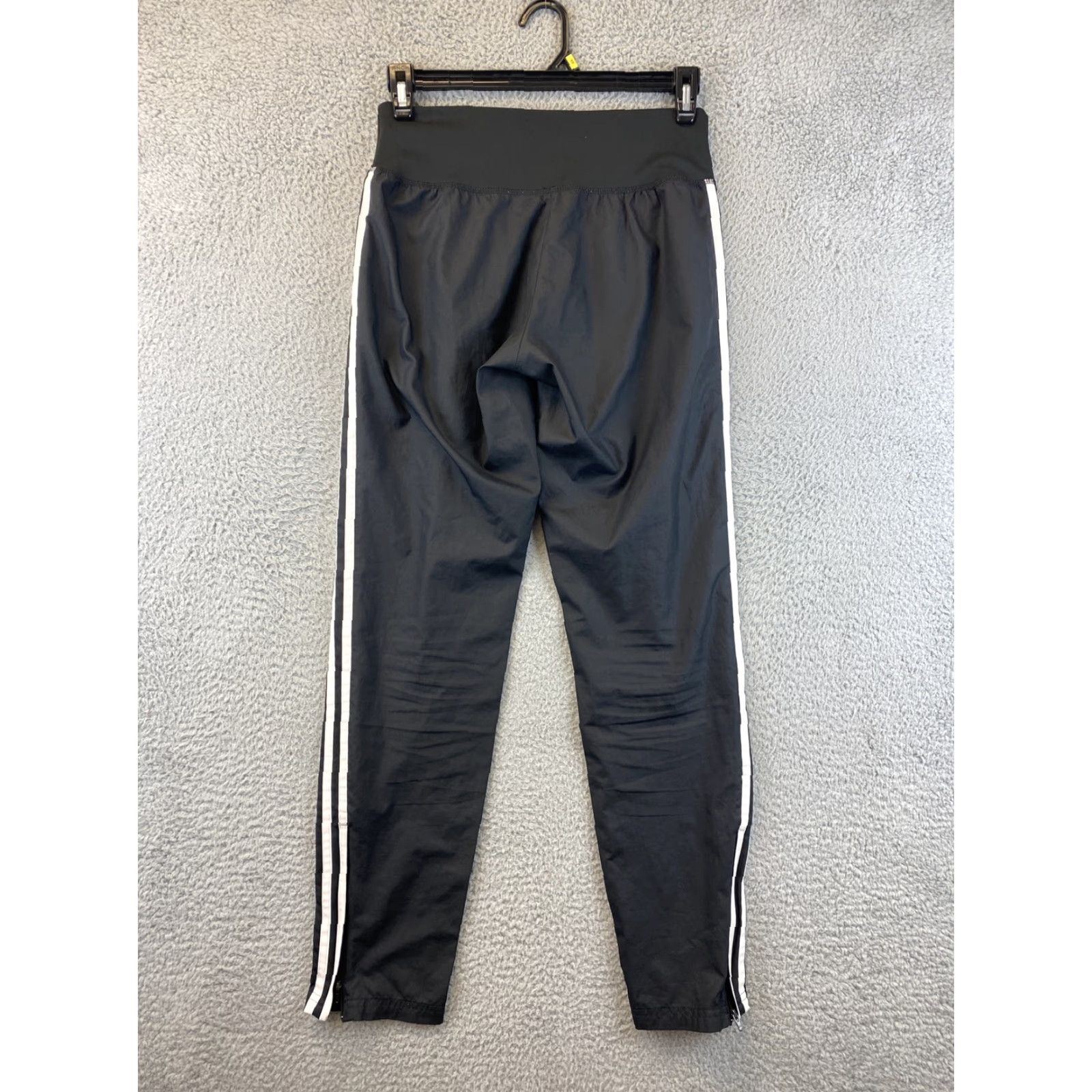 Adidas Adidas Women's Sweatpants Black Activewear Size Large 3 Stripe Size 28" / US 6 / IT 42 - 7 Thumbnail