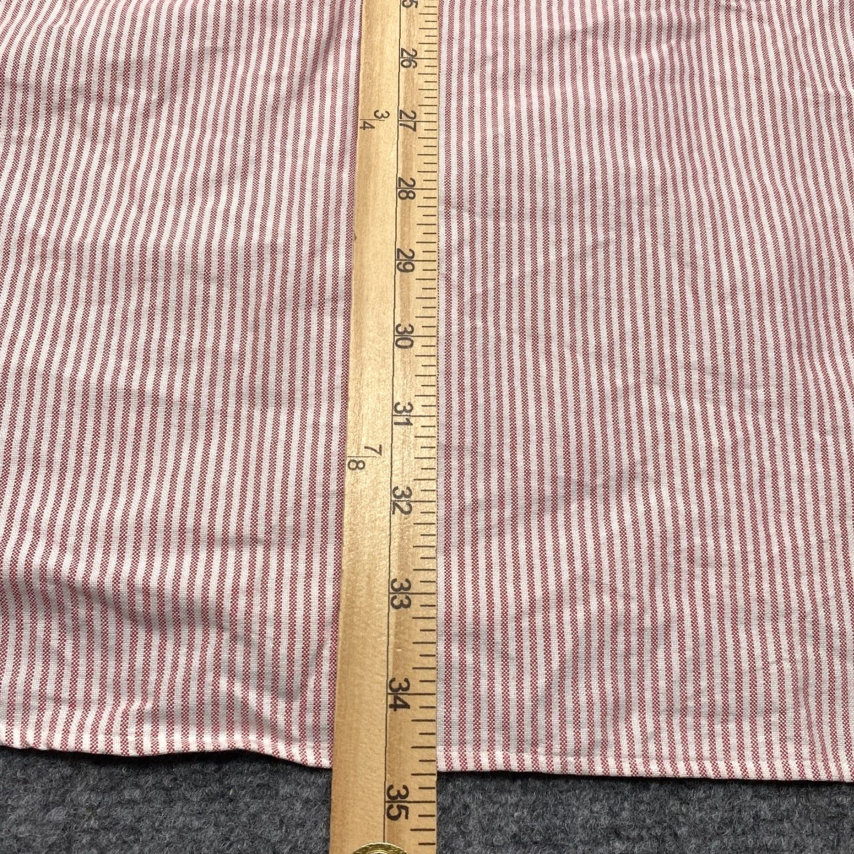 Abercrombie & Fitch VINTAGE Abercrombie & Fitch Shirt Men XL Pink Striped Button Long Sleeve Oxford Size US XL / EU 56 / 4 - 7 Thumbnail