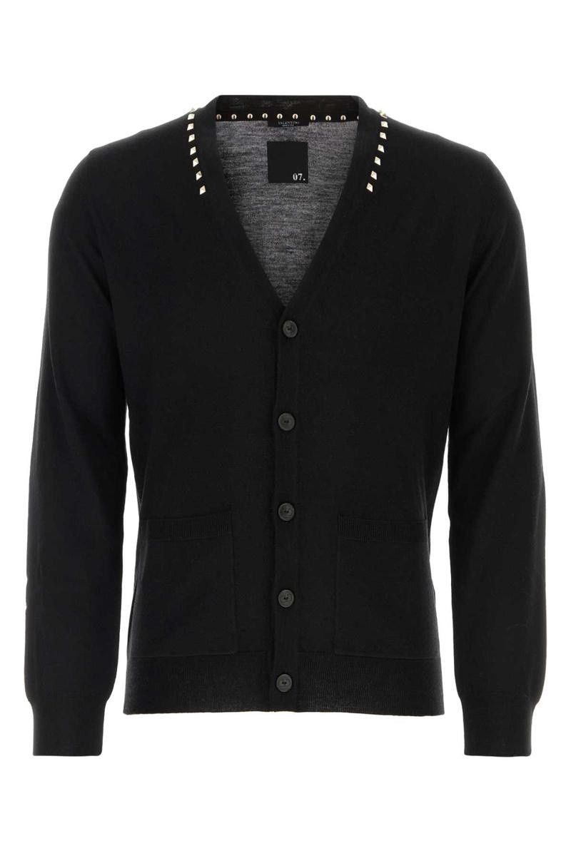 Valentino o1y0525 Cardigan in Black Size US XL / EU 56 / 4 - 1 Thumbnail