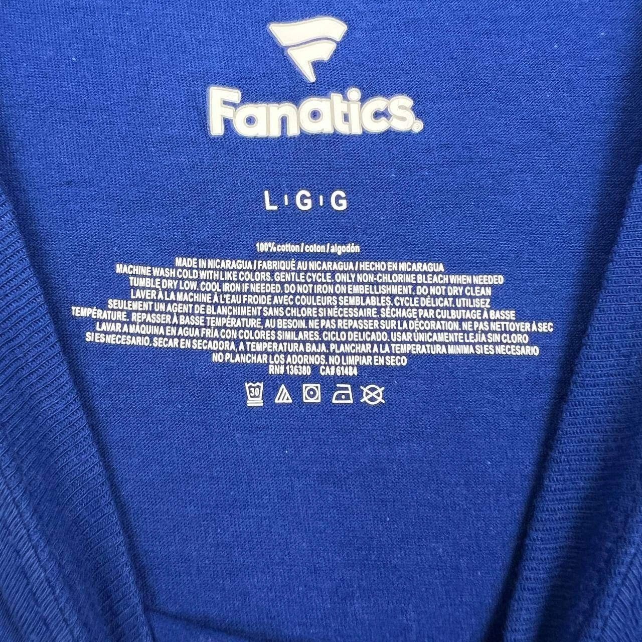 Other New York Giants Shirt Men Fanatics Short Sleeve Crew Neck L Size US L / EU 52-54 / 3 - 6 Thumbnail