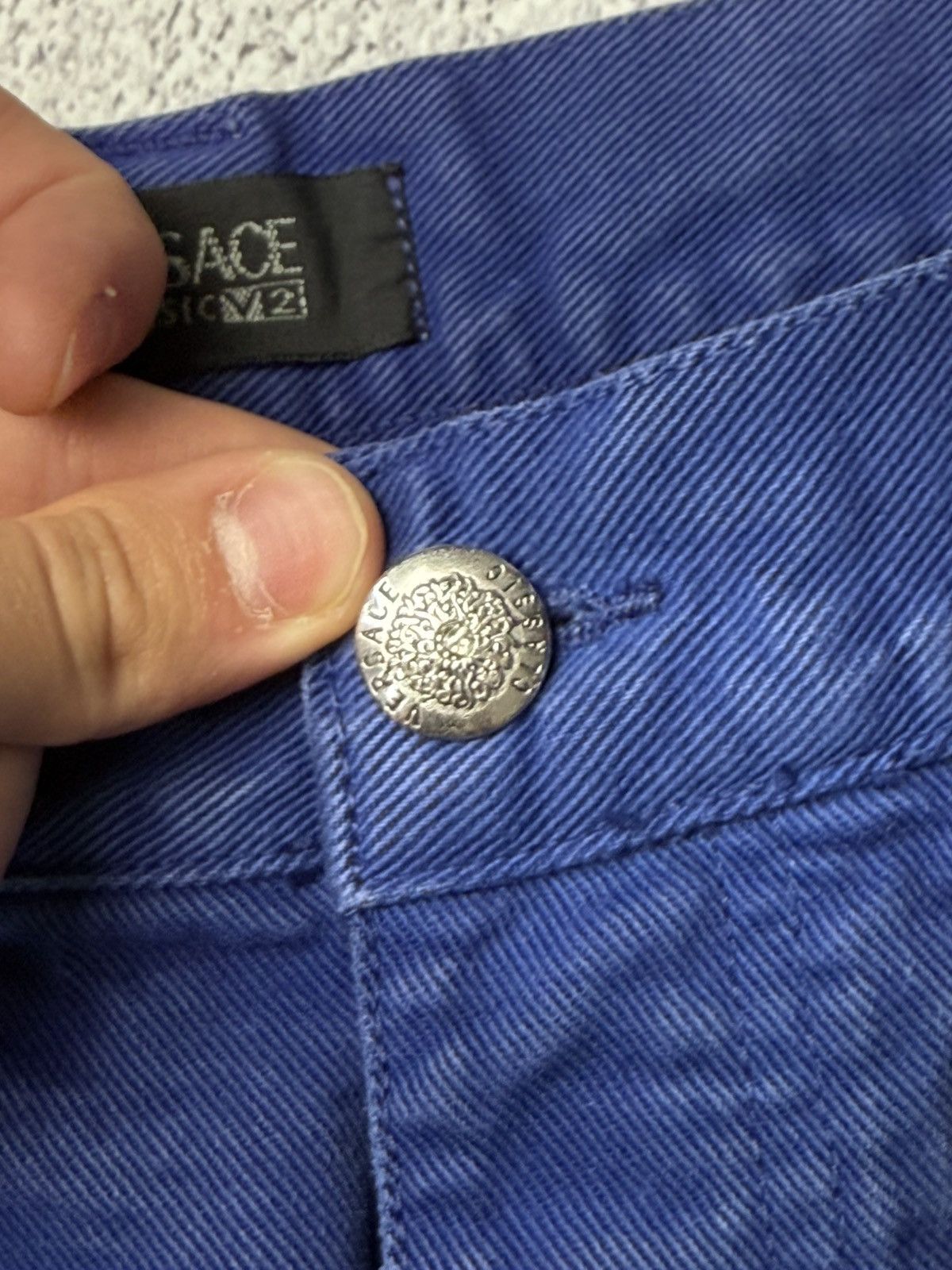 Versace Vintage Versace Classic Denim Pants Y2K Size US 32 / EU 48 - 14 Thumbnail