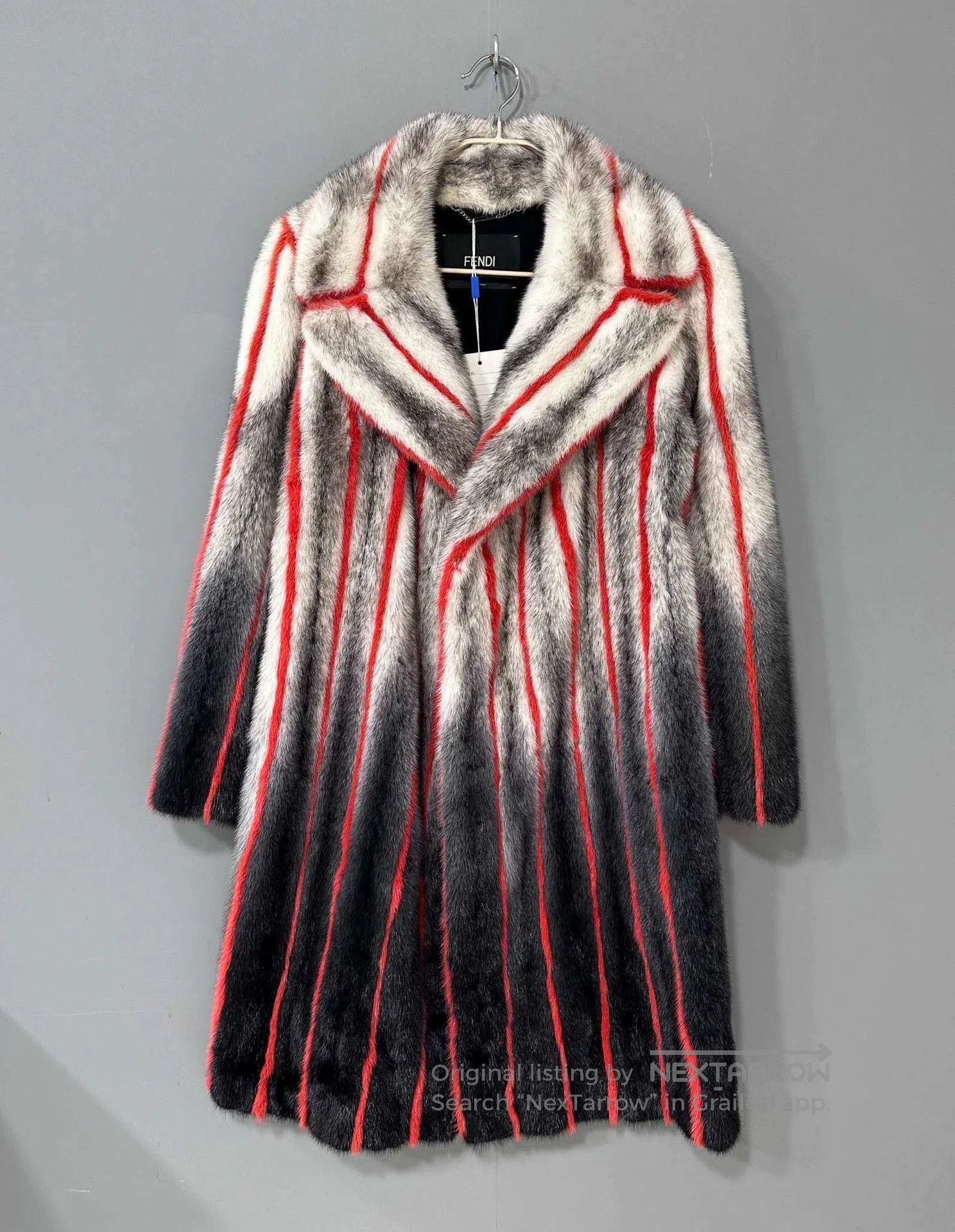 Fendi Fendi Gradient Mink Fur Coat. Size US XL / EU 56 / 4 - 1 Thumbnail