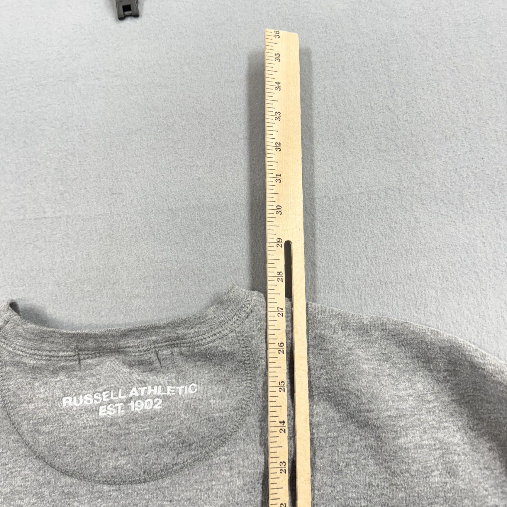 Russell Athletic Russell Athletic Sweatshirt Mens Large Gray Crewneck Pro Cotton Fleece Pullover Size US L / EU 52-54 / 3 - 6 Thumbnail