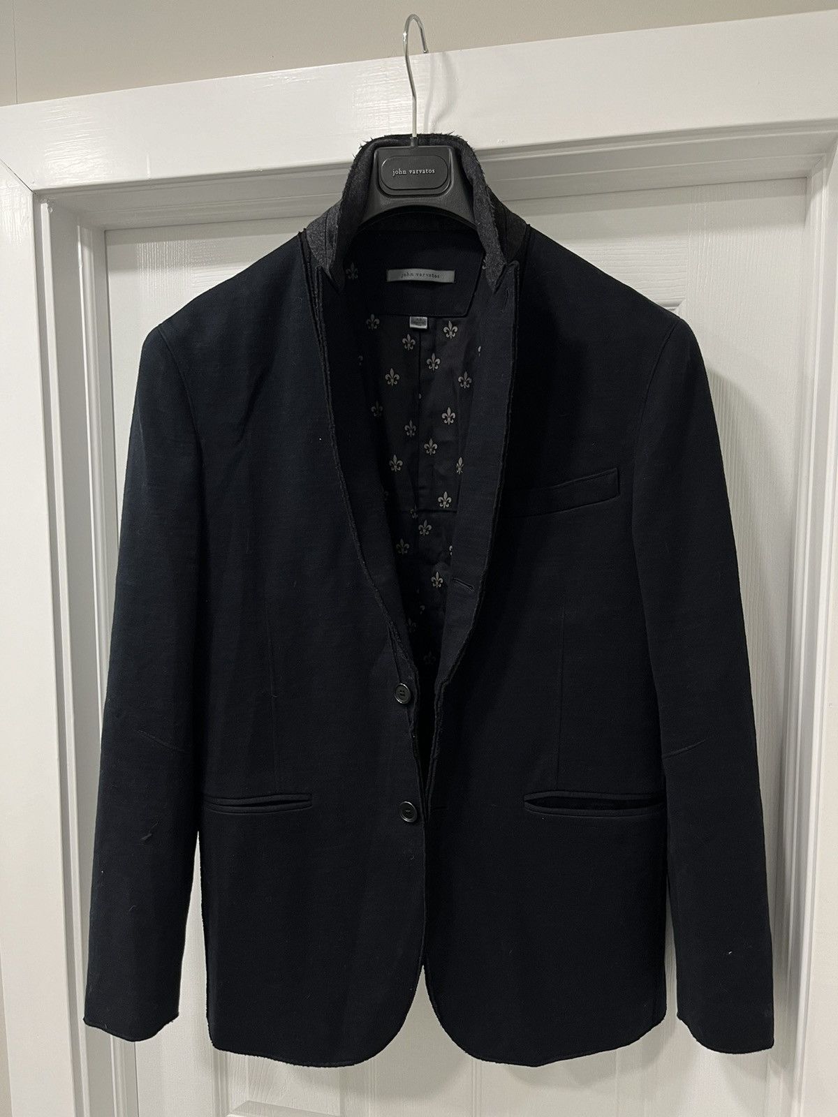 John Varvatos Raw edge jacket. 52 Size US L / EU 52-54 / 3 - 6 Thumbnail
