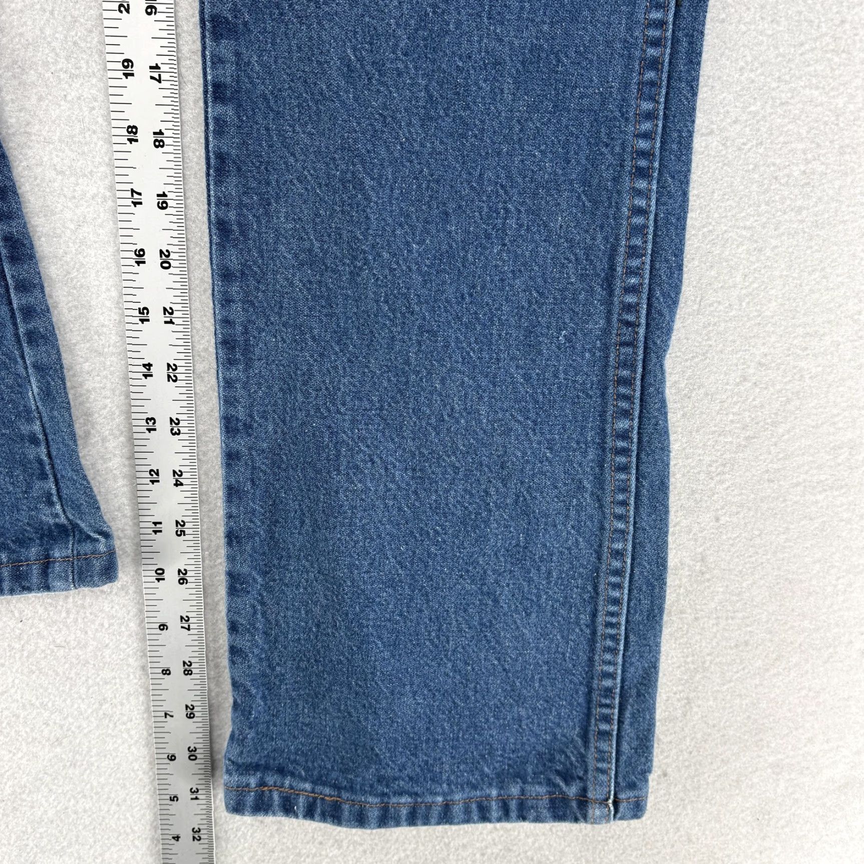 Wrangler Wrangler Cowboy Cut Jeans Mens 32x32 Blue Straight Denim Western Rodeo 945NAV Jeans Size US 32 / EU 48 - 7 Thumbnail