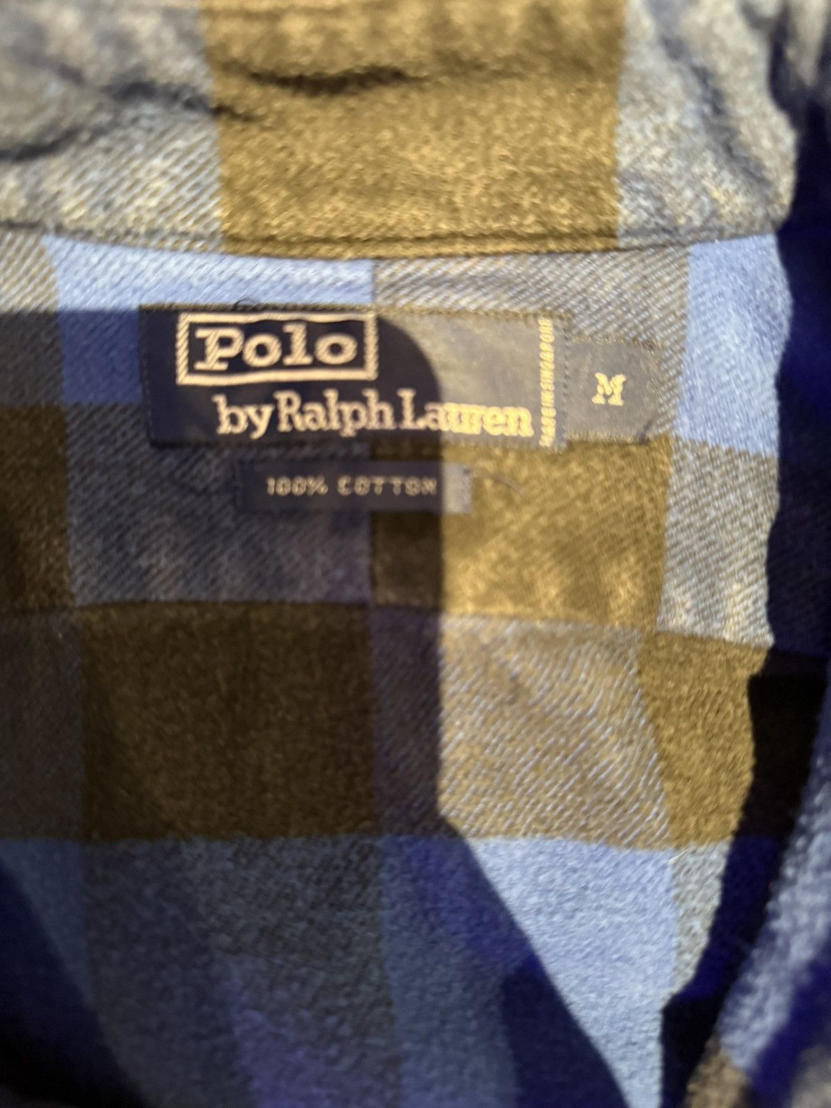 Polo Ralph Lauren × Vintage Vintage Heavyweight Polo Ralph Lauren Flannel Size US M / EU 48-50 / 2 - 3 Thumbnail