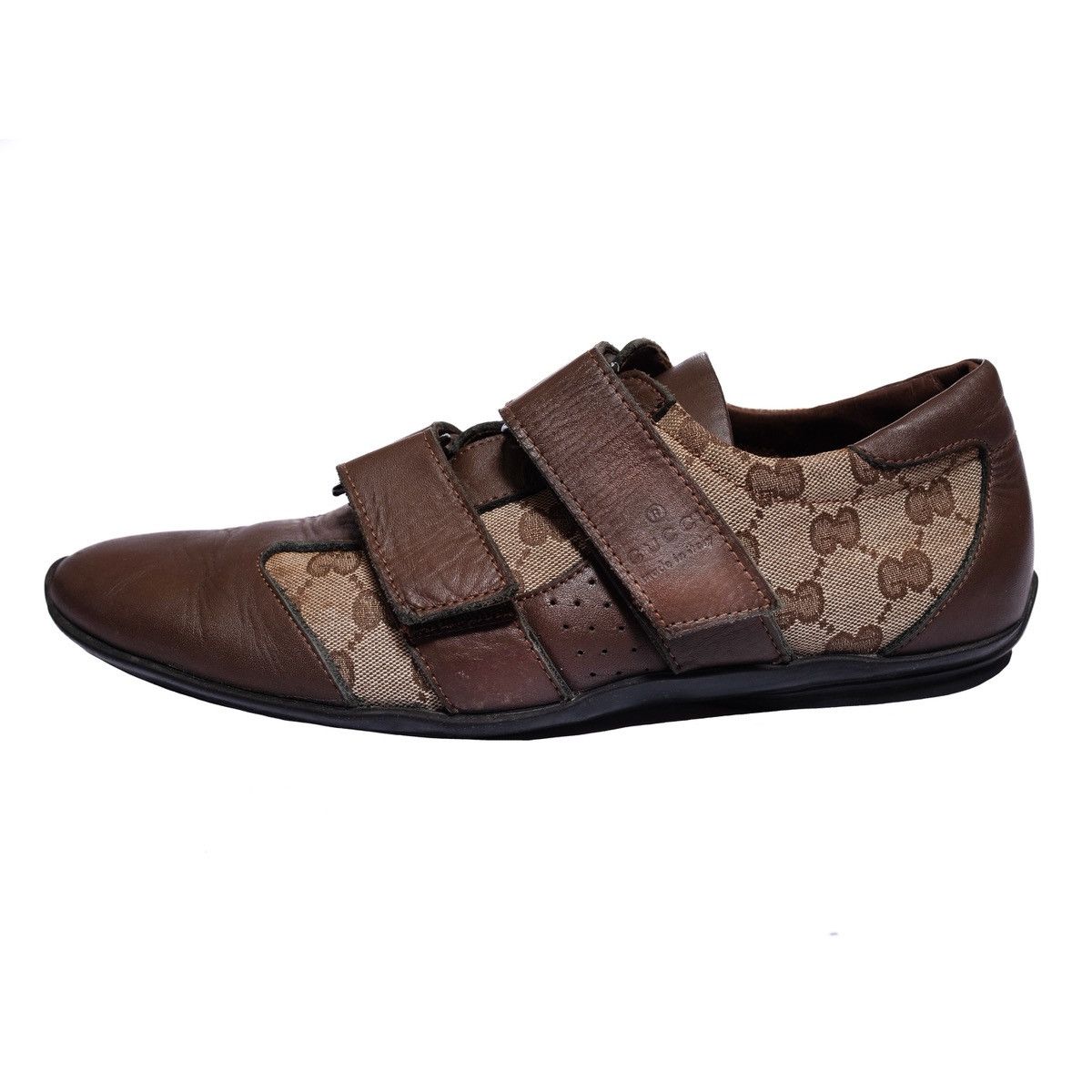 Gucci Gucci Monogram low Trainers Leather GG Sneakers Size US 8 / EU 41 - 2 Thumbnail