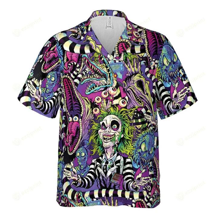 Other Stay Spooky Beetlejuice Hawaiian Shirt Size US L / EU 52-54 / 3 - 2 Thumbnail