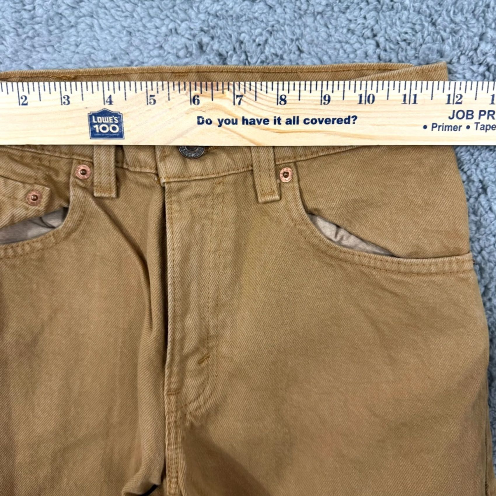 Levi's VINTAGE Levi's 550 Jeans Womens 3 M 26x29 Brown Tapered Leg Relaxed 90s USA Mens Womens Girls Boys Size 26" / US 2 / IT 38 - 7 Thumbnail