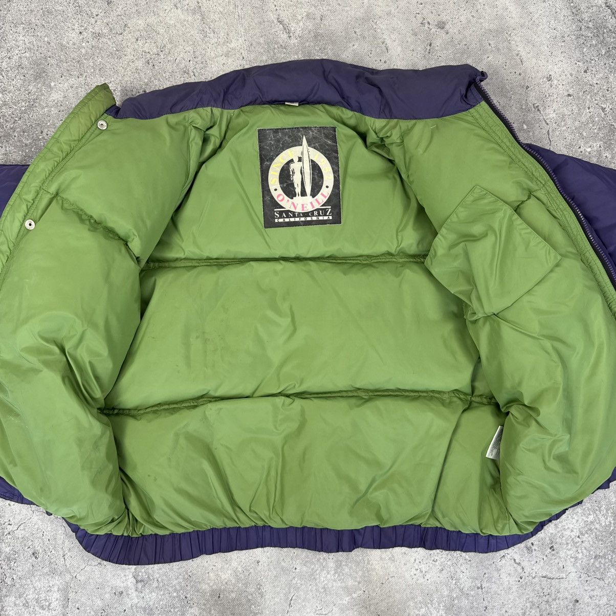O'Neill × Vintage Vintage O’Neill 90s Puffer Down Jacket Surf Style Size US M / EU 48-50 / 2 - 9 Thumbnail