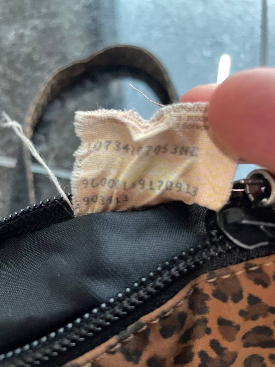 Bottega Veneta Vintage Bottega Veneta Reversible Leopard Nylon Tote Bag Size ONE SIZE - 6 Thumbnail