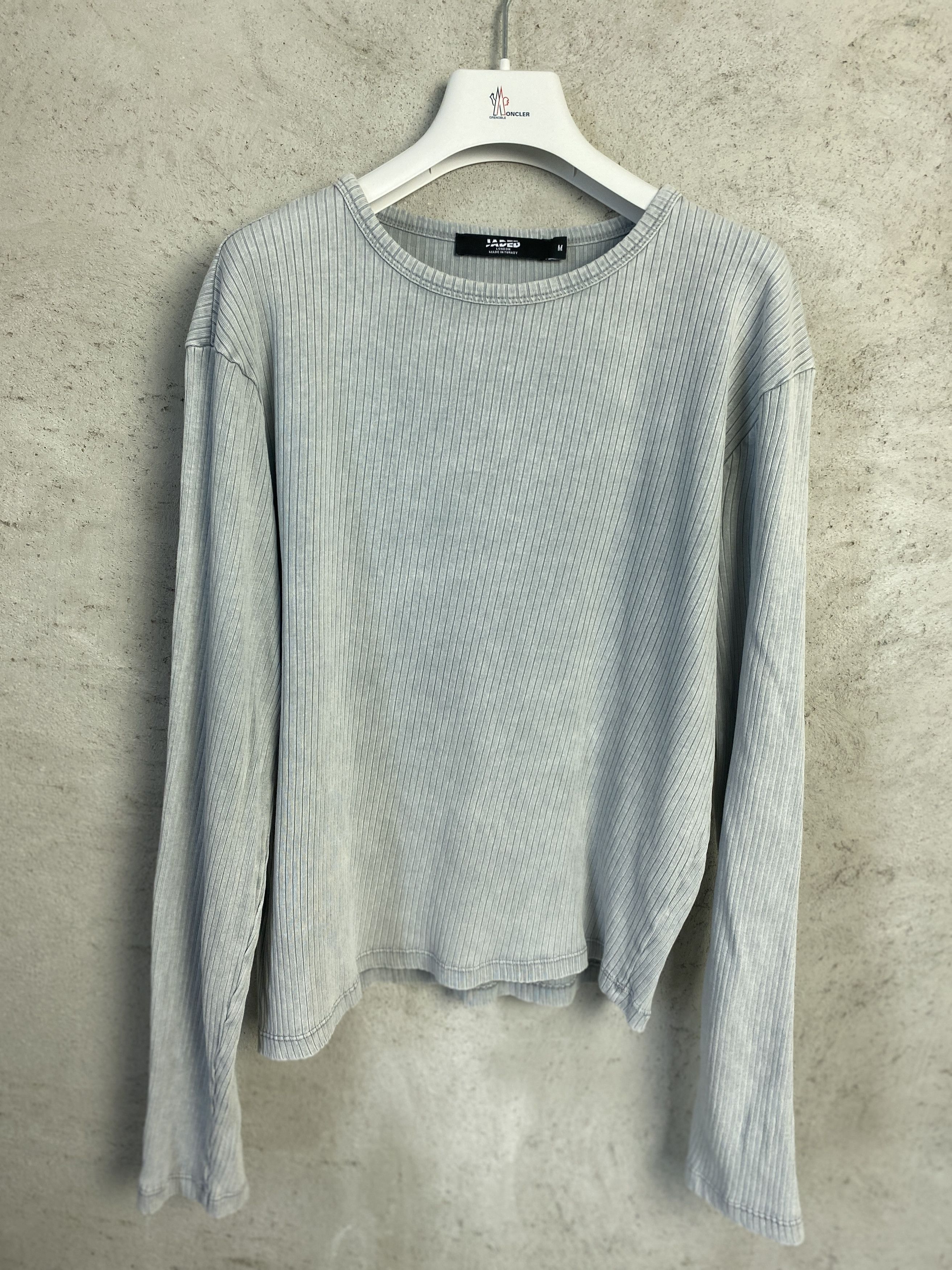 Jaded London Jaded London striped ribbed long sleeve t-shirt tee Size M / US 6-8 / IT 42-44 - 1 Thumbnail