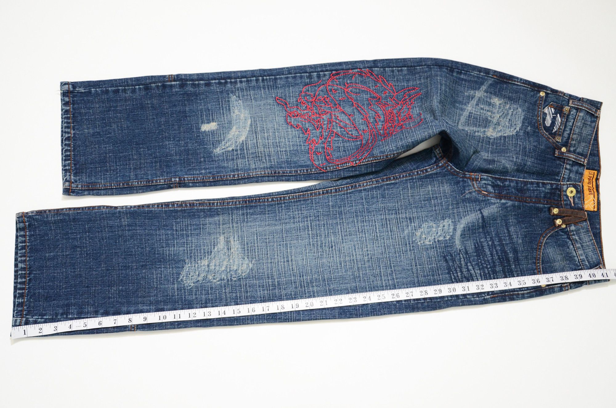 Other Le Paco Jeans Y2K New York Hiphop Streetwear Size 28 Size US 28 / EU 44 - 19 Thumbnail