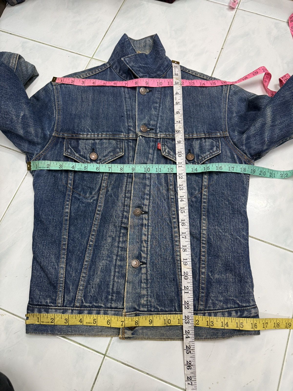 Levi's 🔥🔥🔥ARCHIVE VINTAGE 70’s LEVIS BLANKET LINED TRUCKER JACKET Size US S / EU 44-46 / 1 - 15 Thumbnail