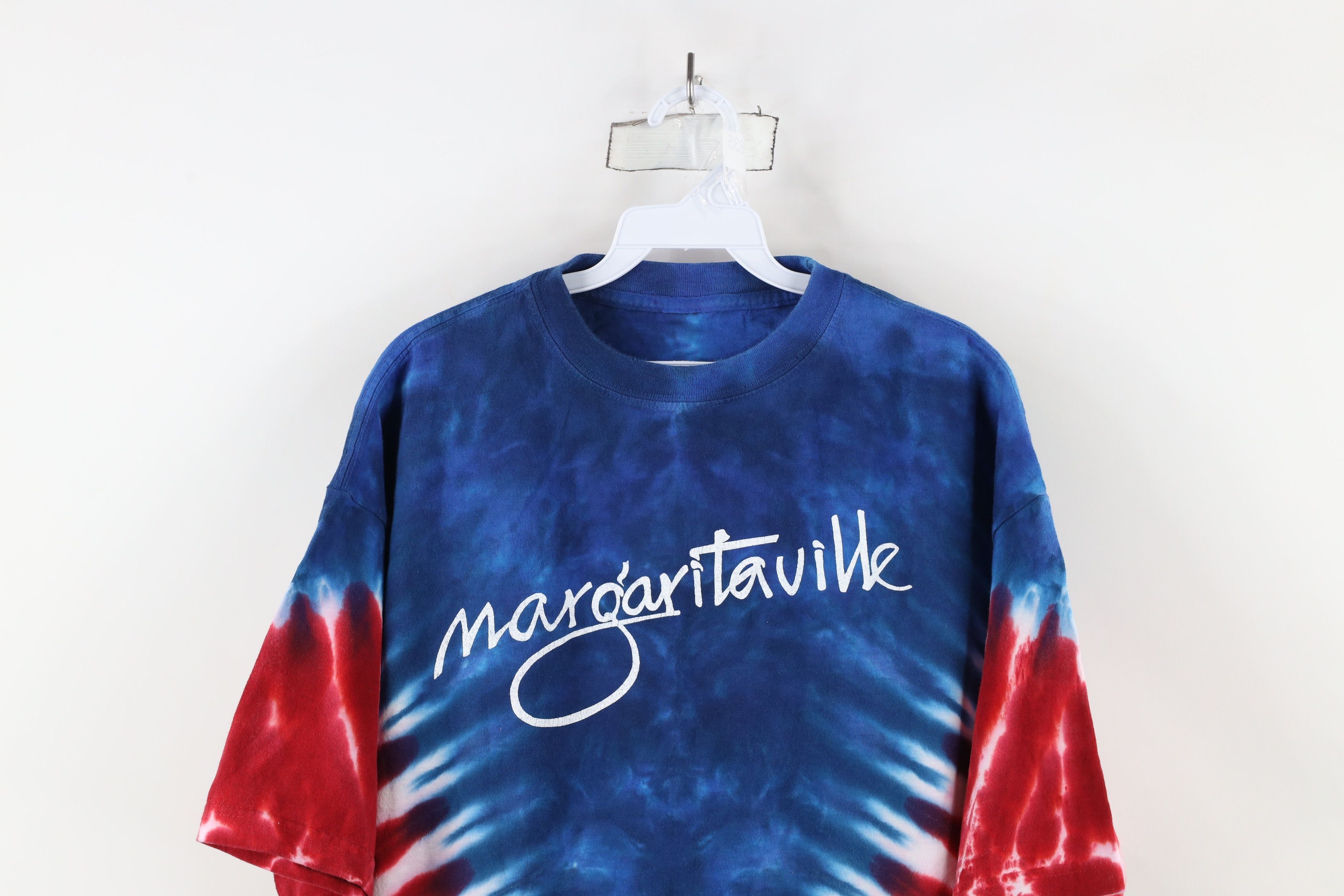 Vintage Vintage Y2K Jimmy Buffett Margaritaville Tie Dye T-Shirt Size US XXL / EU 58 / 5 - 2 Thumbnail