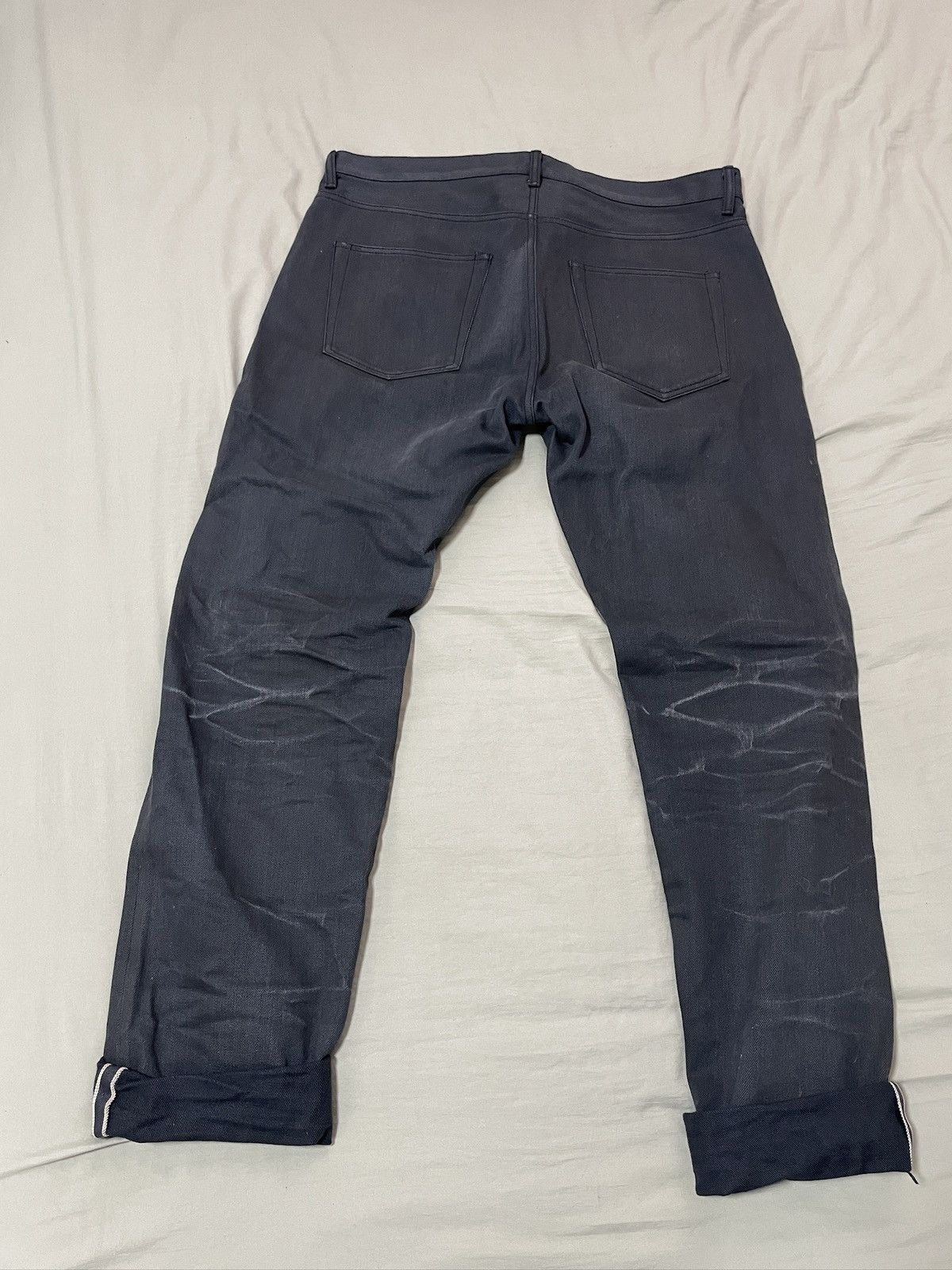John Elliott John Elliott The Daze Selvedge Denim in Charcoal Size US 36 / EU 52 - 2 Thumbnail