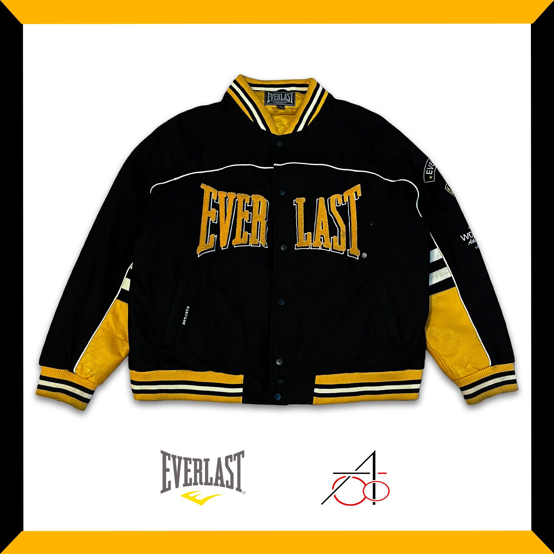 Everlast Everlast Vintage Woolen Varsity Jacket • XL/XXL size Size US XXL / EU 58 / 5 - 1 Thumbnail