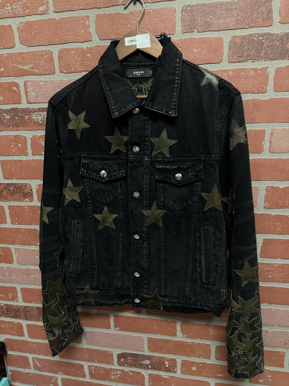 Amiri Amiri Denim Chemist Jacket Size Large $2490 Retail Size US L / EU 52-54 / 3 - 3 Thumbnail