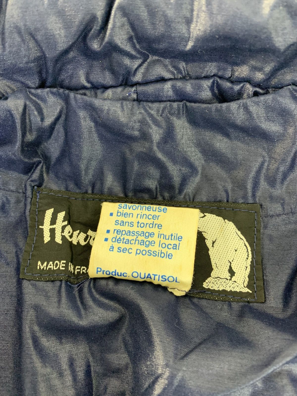 Other 90s Ouatine Henry Uono Paris Padded Quilted Inner Winter Ski Size XS / US 0-2 / IT 36-38 - 6 Thumbnail
