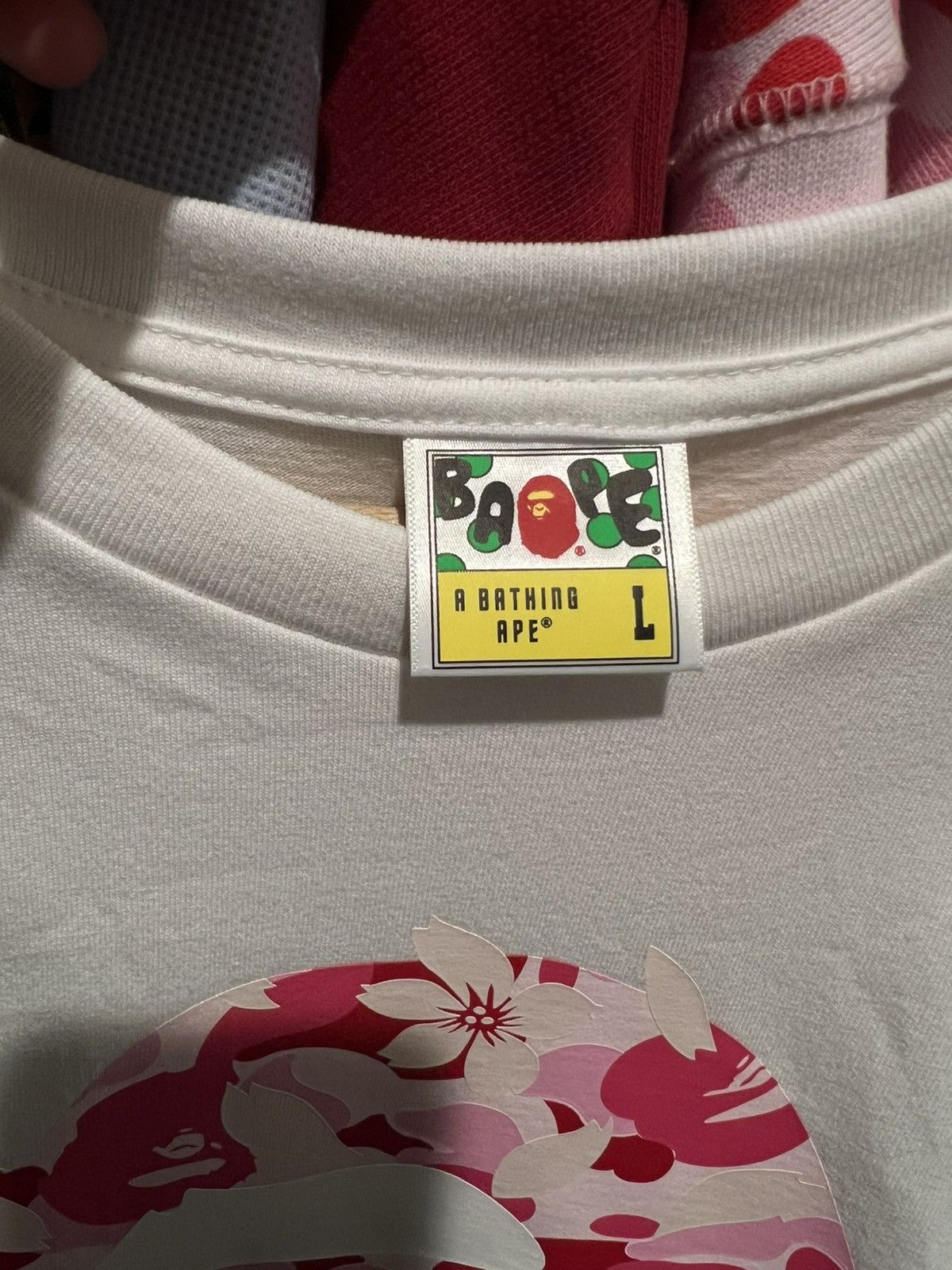 Bape BAPE MENS ABC CAMO SAKURA TEE Size US L / EU 52-54 / 3 - 2 Thumbnail