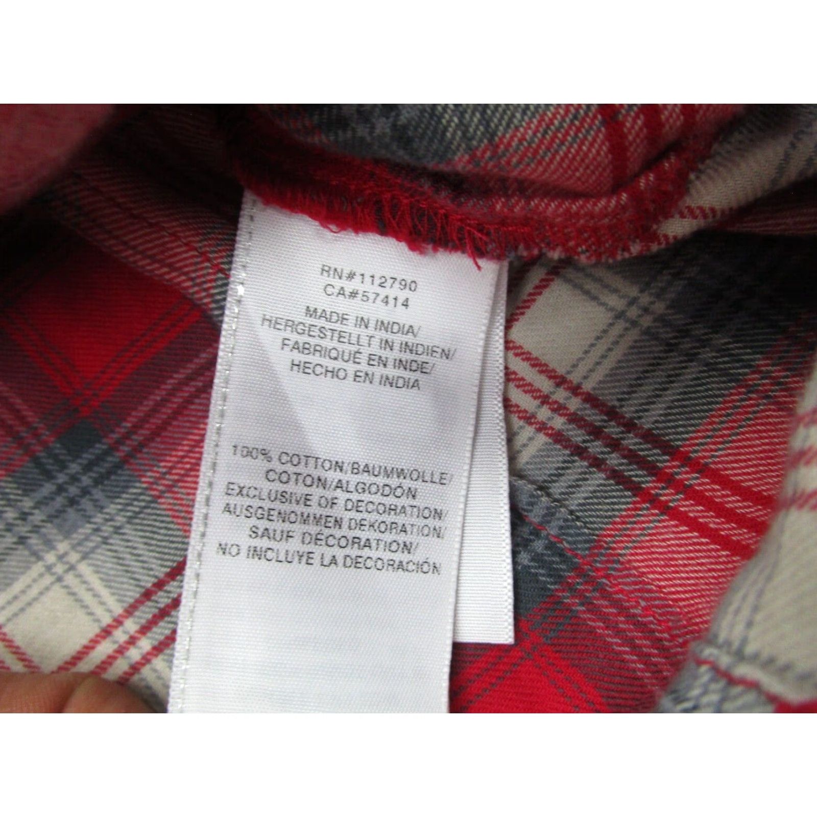True Religion VINTAGE True Religion Shirt Womens XS Red Plaid Western Cowgirl y2k Cowboycore Size XS / US 0-2 / IT 36-38 - 5 Thumbnail