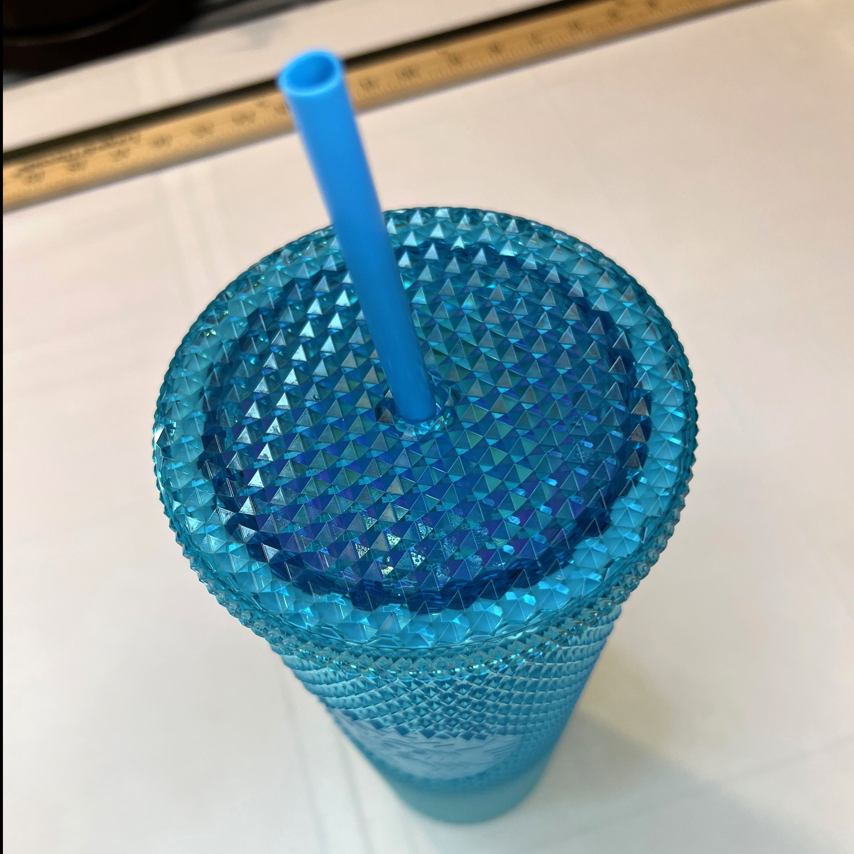 Designer Starbucks Coffee Black Sequin 24 oz Tumbler Venti w/ Straw Size ONE SIZE - 2 Thumbnail
