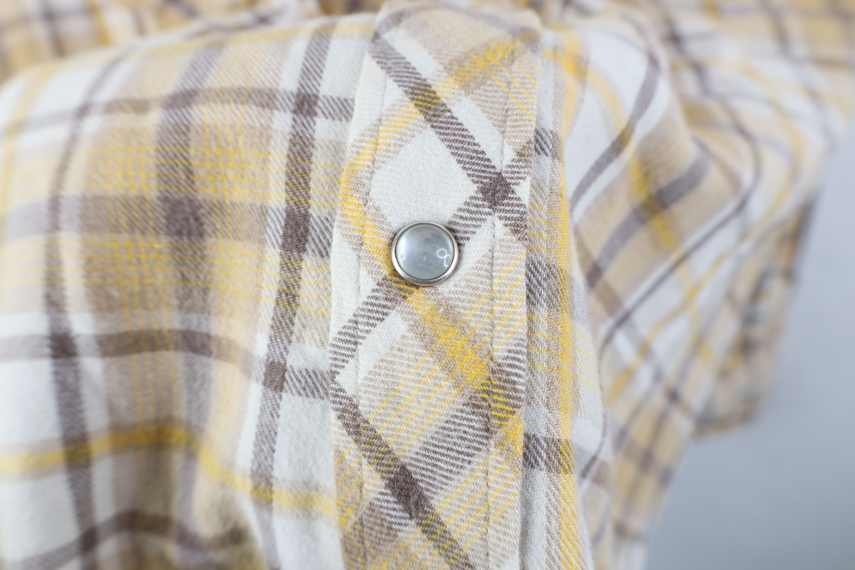Vintage Vintage 70s Streetwear Western Flannel Snap Button Shirt Size US XL / EU 56 / 4 - 6 Thumbnail