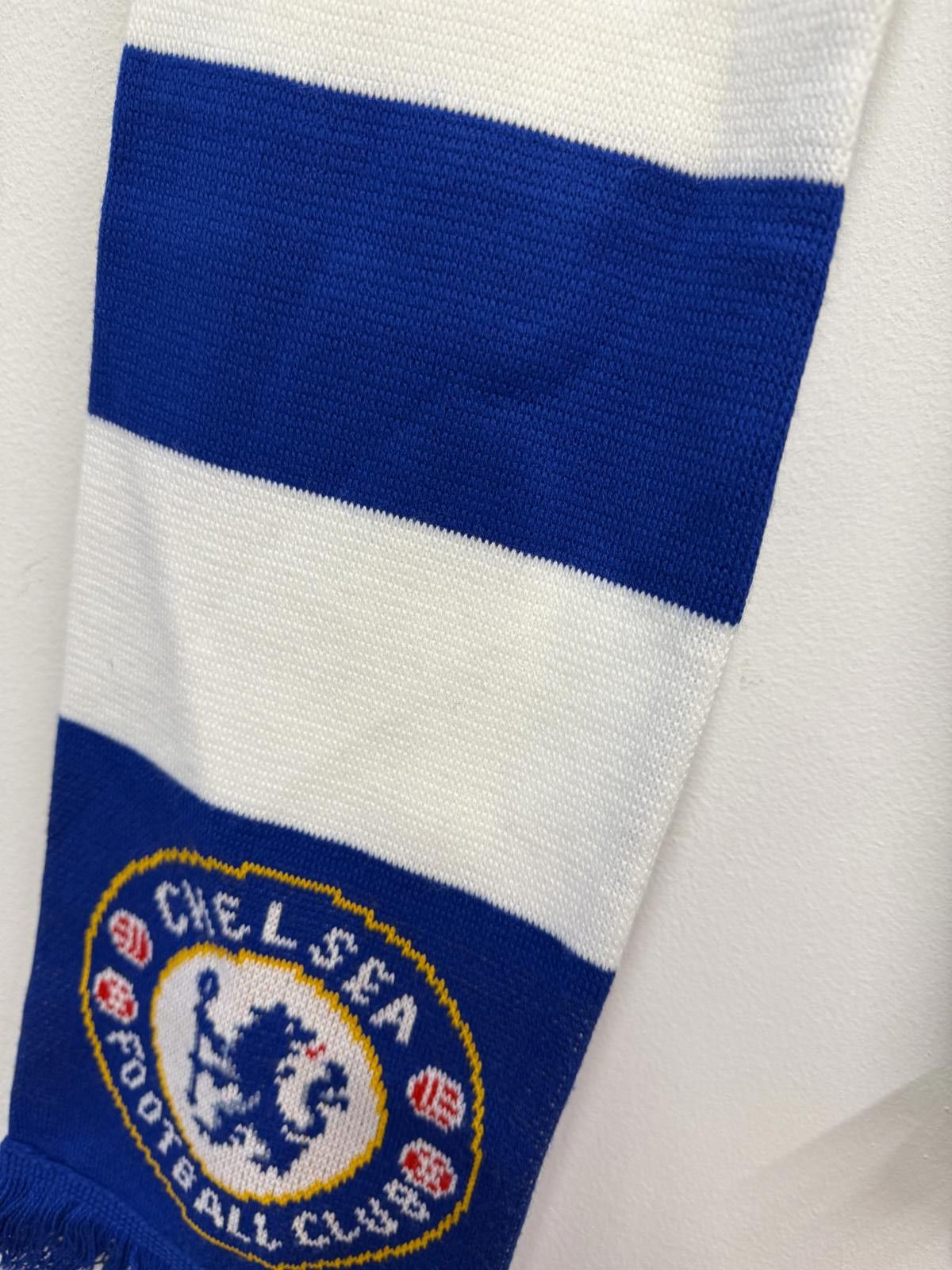 Other Chelsea FC Blue and White Striped Football Scarf Size ONE SIZE - 2 Thumbnail