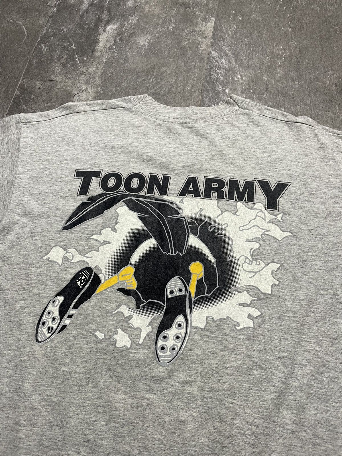 Vintage Vintage Newcastle Toon Army 90s Front/Back Print Tee Size US L / EU 52-54 / 3 - 5 Thumbnail