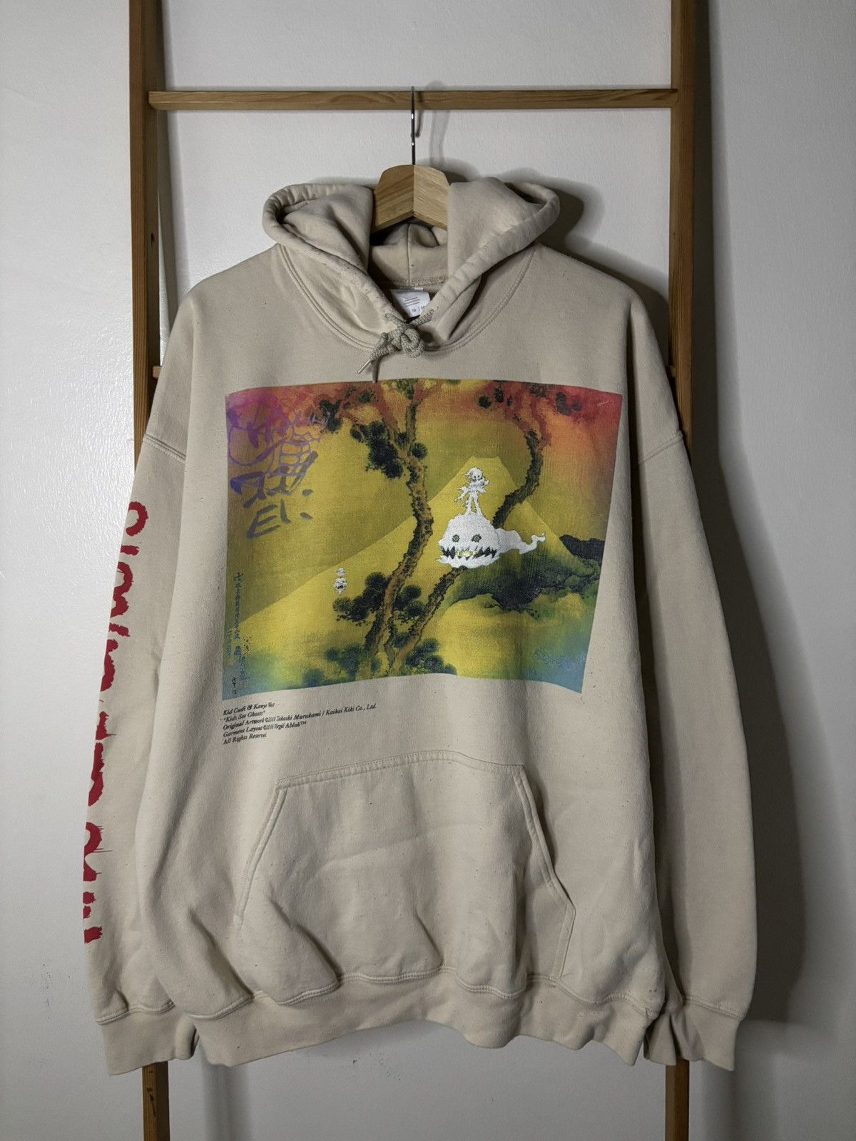 Kanye West Kanye West X Kid Cudi Beige Hoodie KSG Virgil Abloh Size US XL / EU 56 / 4 - 1 Thumbnail