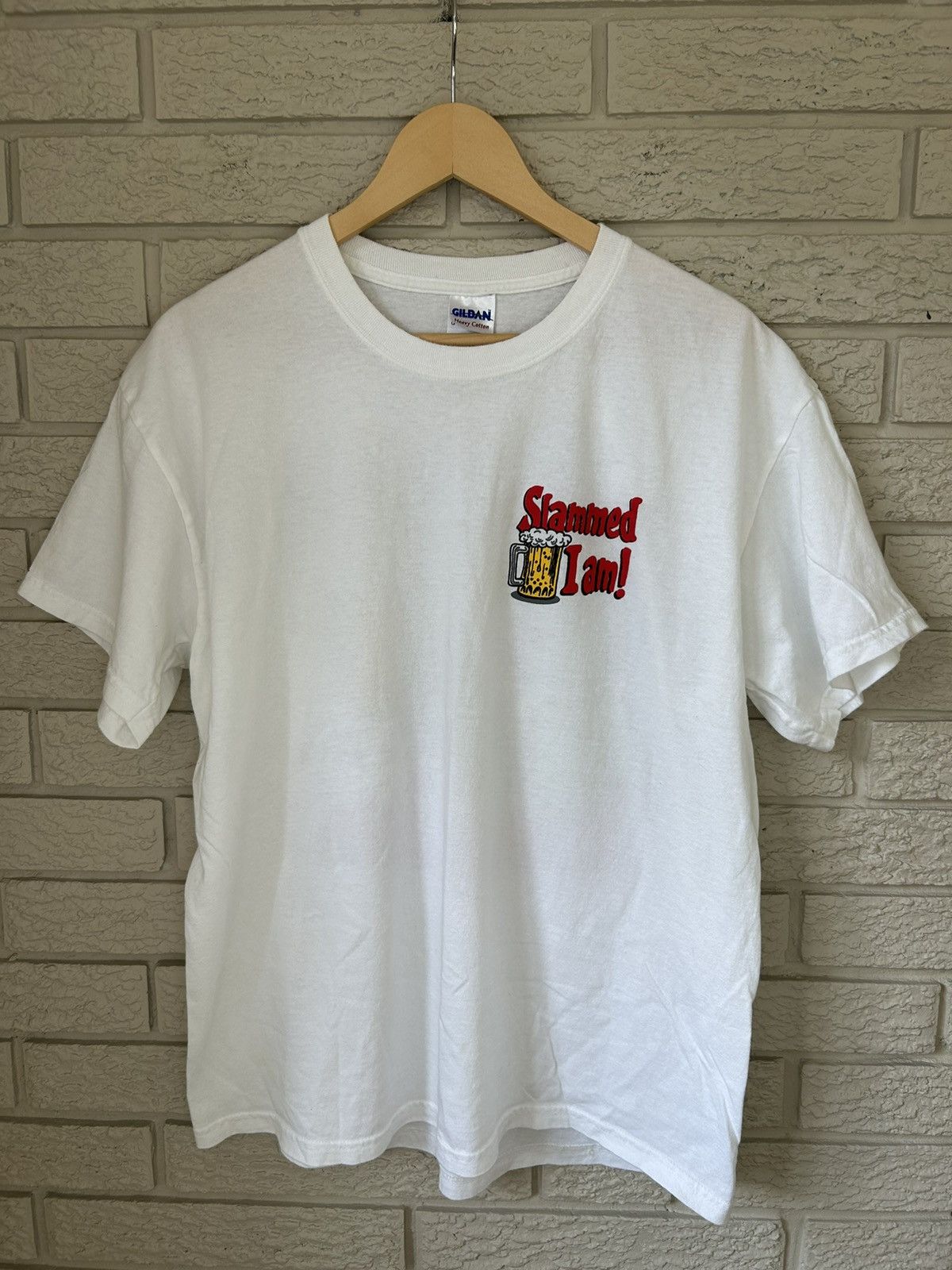 Vintage Vintage Dr Seuss Beer Parody Slammed I Am T Shirt Size US L / EU 52-54 / 3 - 5 Thumbnail