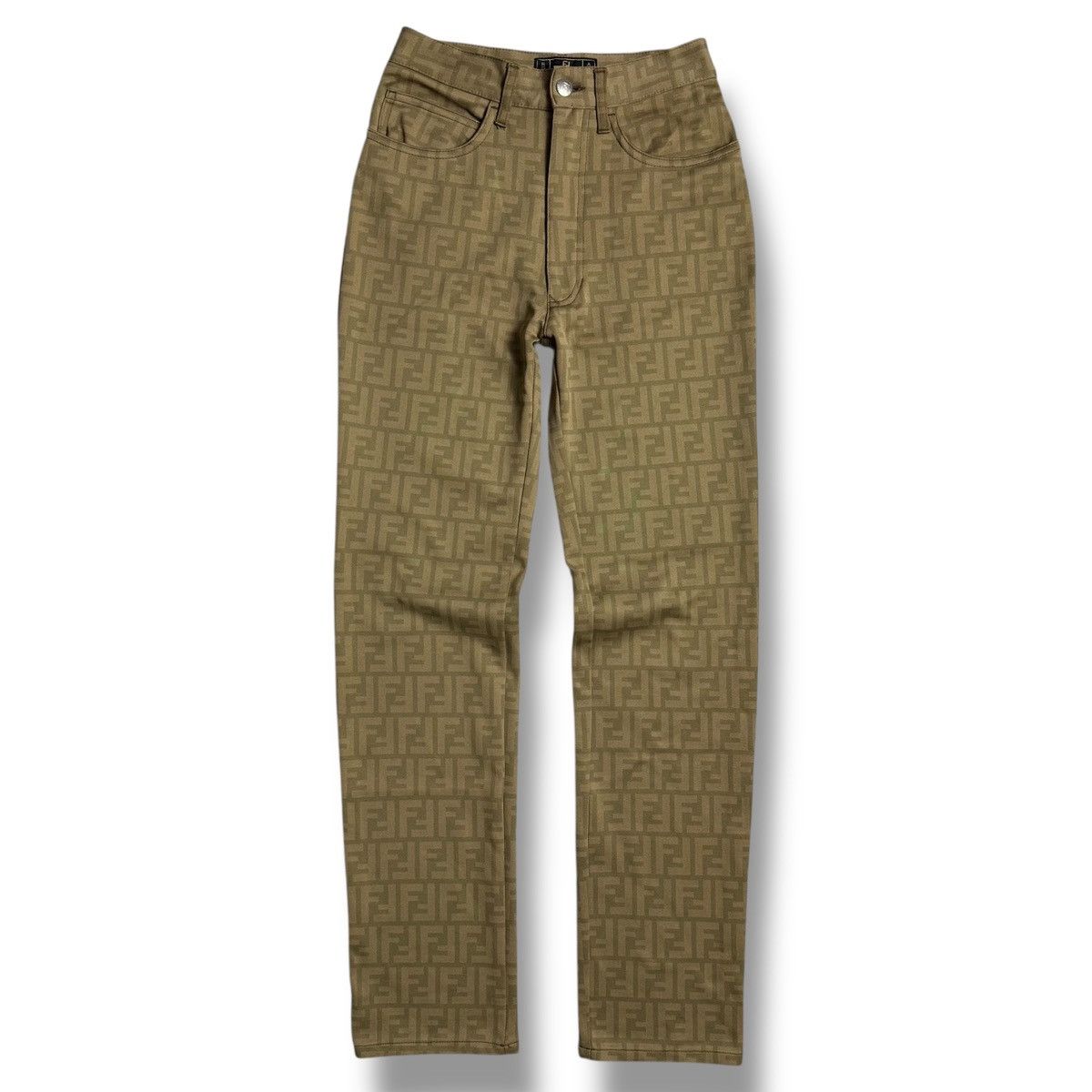 Fendi Fendi Zucca Monogram Pants Size 28" / US 6 / IT 42 - 3 Thumbnail